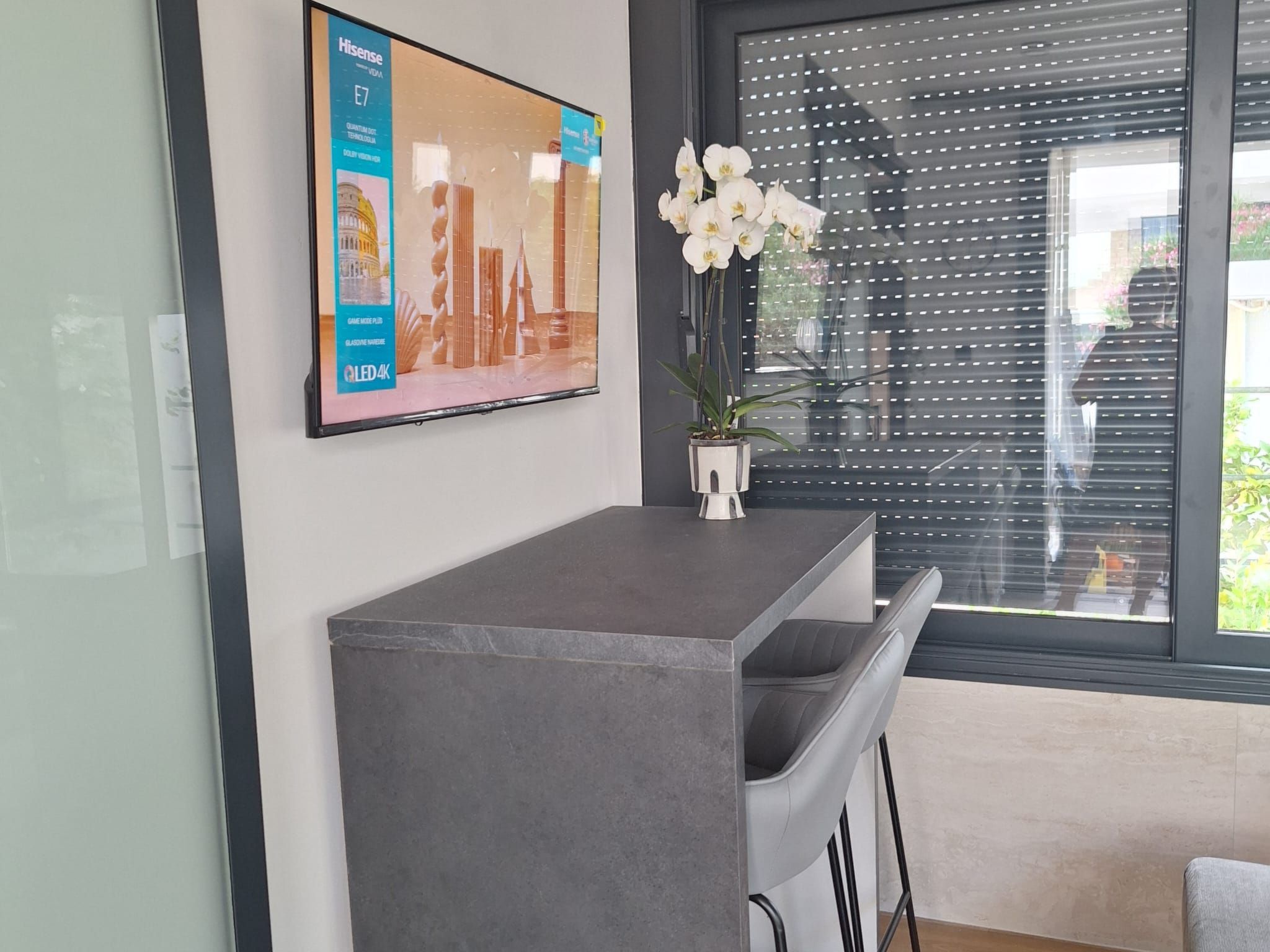 Studio für zwei Personen im Erdgeschoss-Draußen