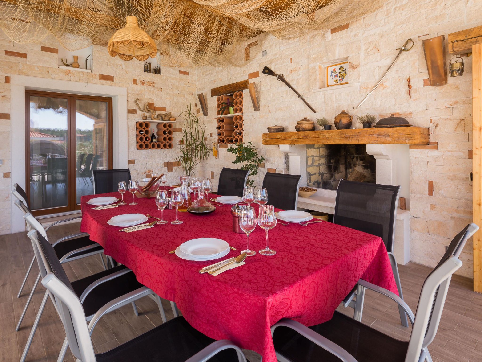 Villa Mittelmeer Paradies-Drinnen