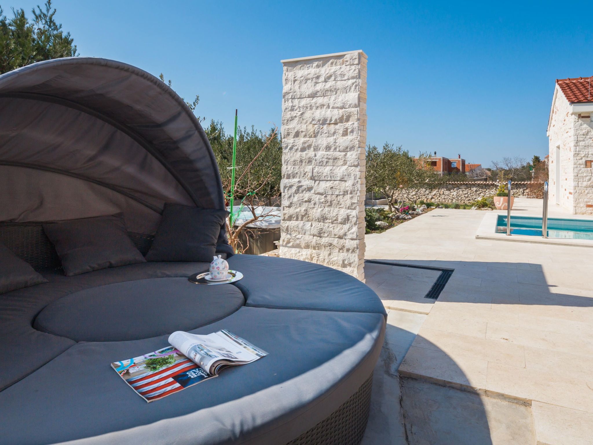 Villa Mittelmeer Paradies-Drinnen