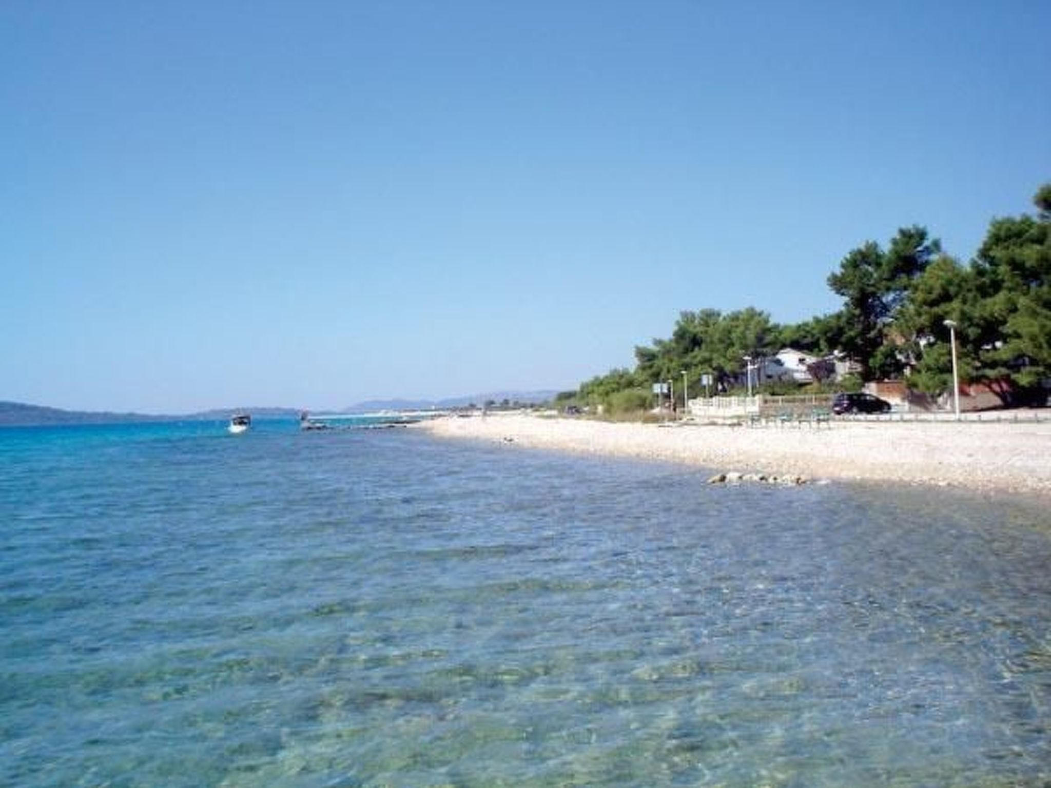 Wohnung Jadrija mit zwei Balkonen in Strandnähe-Binnen