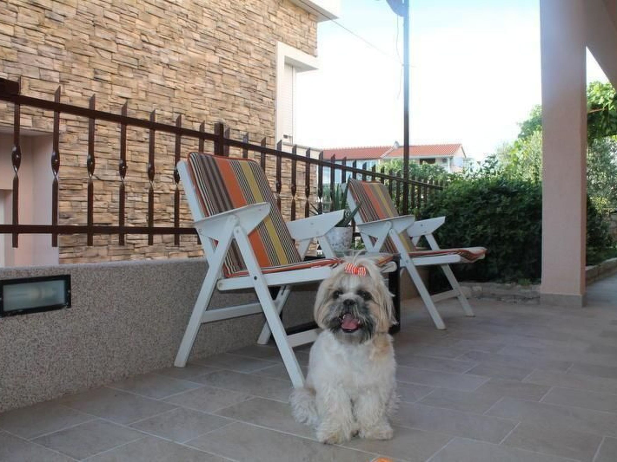 Wohnung Jadrija mit zwei Balkonen in Strandnähe-Binnen