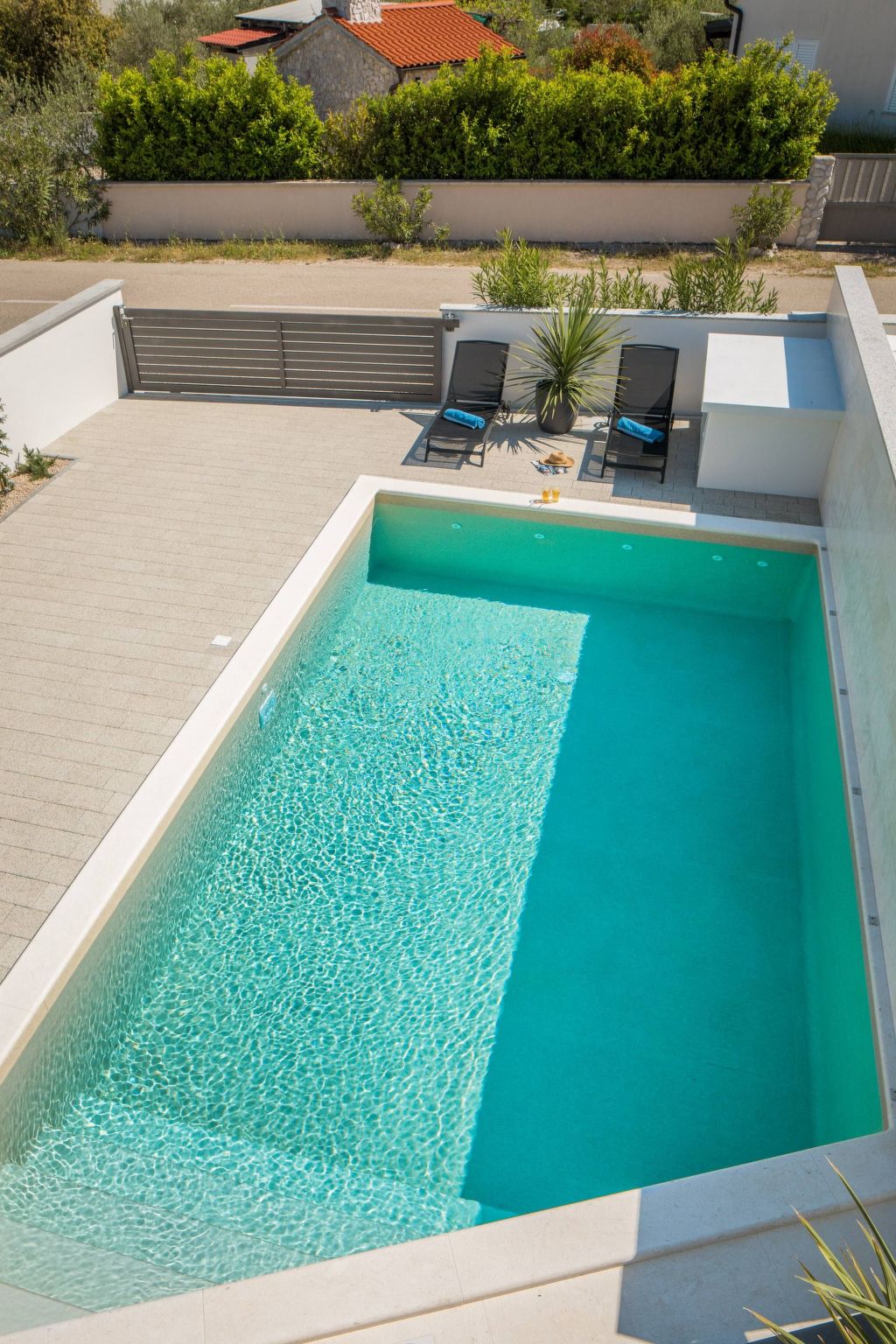 Schöne Villa Sibinium mit Pool in der Nähe des Strandes-Image-tags.info