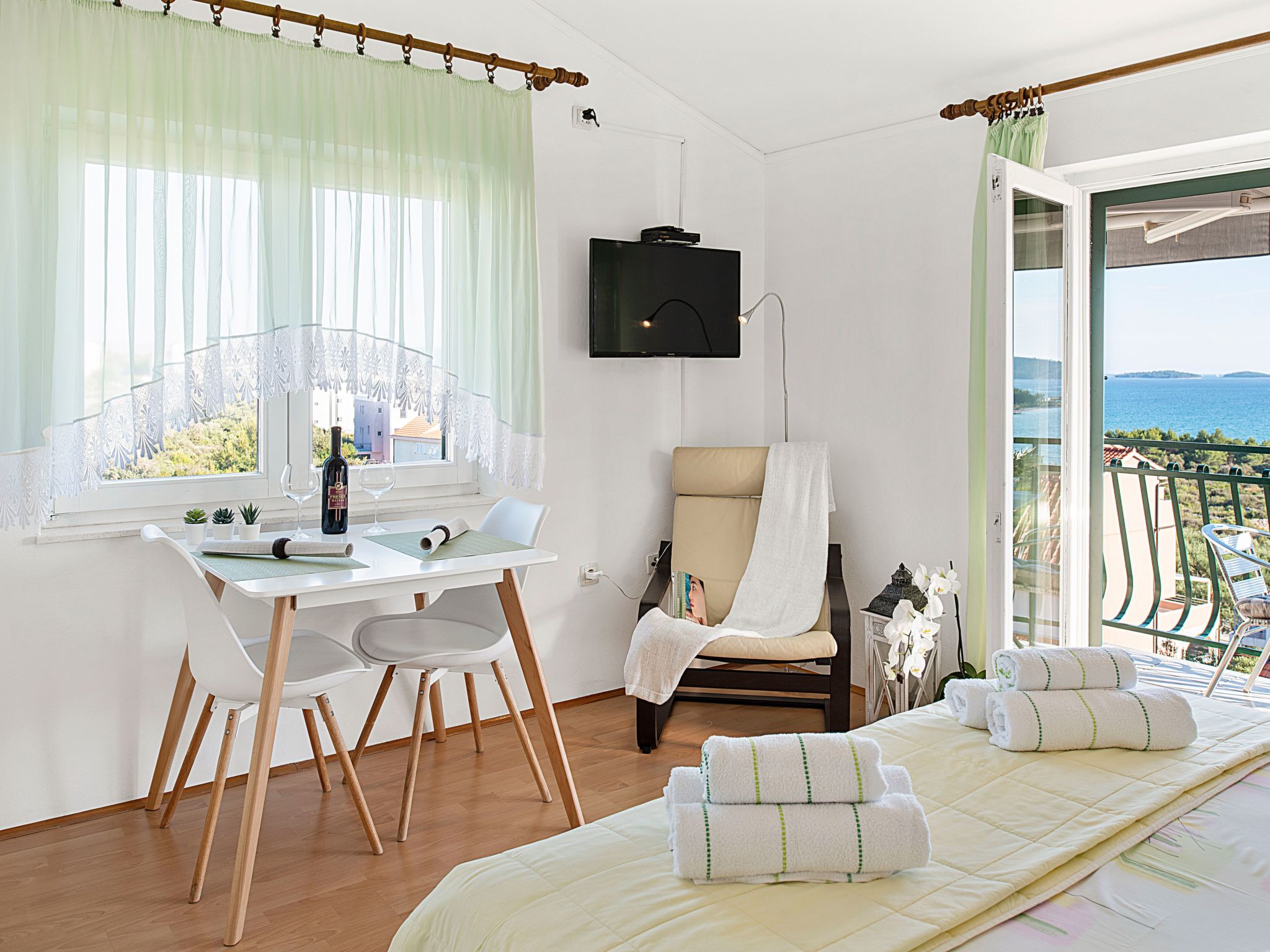 Vakantiehuis met 1 slaapkamer(s) in Sibenik (Kroatië) voor 2 personen