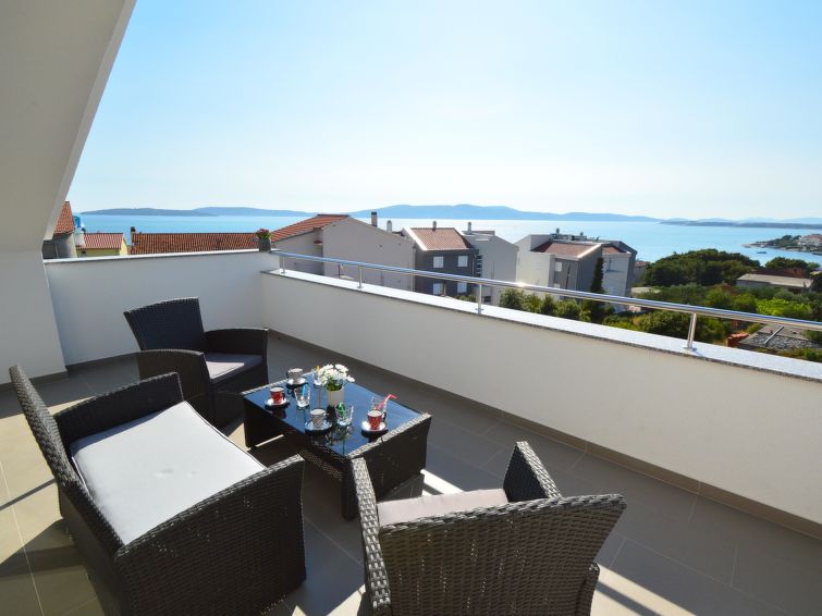 Wellness appartement Sun seeker aan zee in Brodarica · 4 pers. in Brodarica