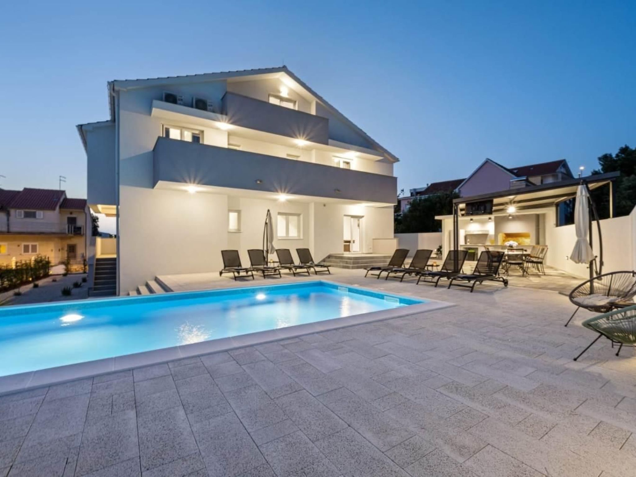 Villa Amaris für 11 Personen und 1 Kind-Drinnen