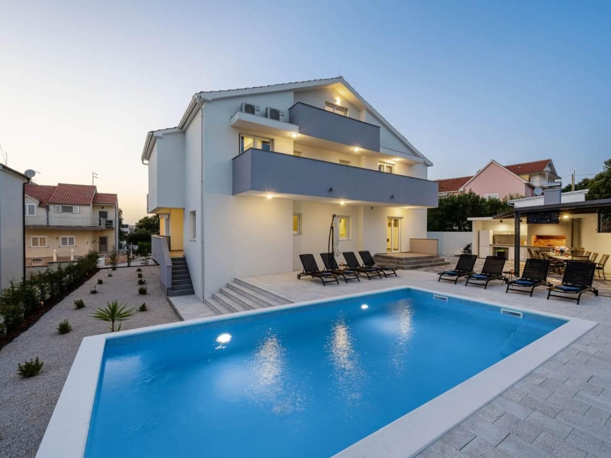 Villa Amaris für 11 Personen und 1 Kind-Drinnen