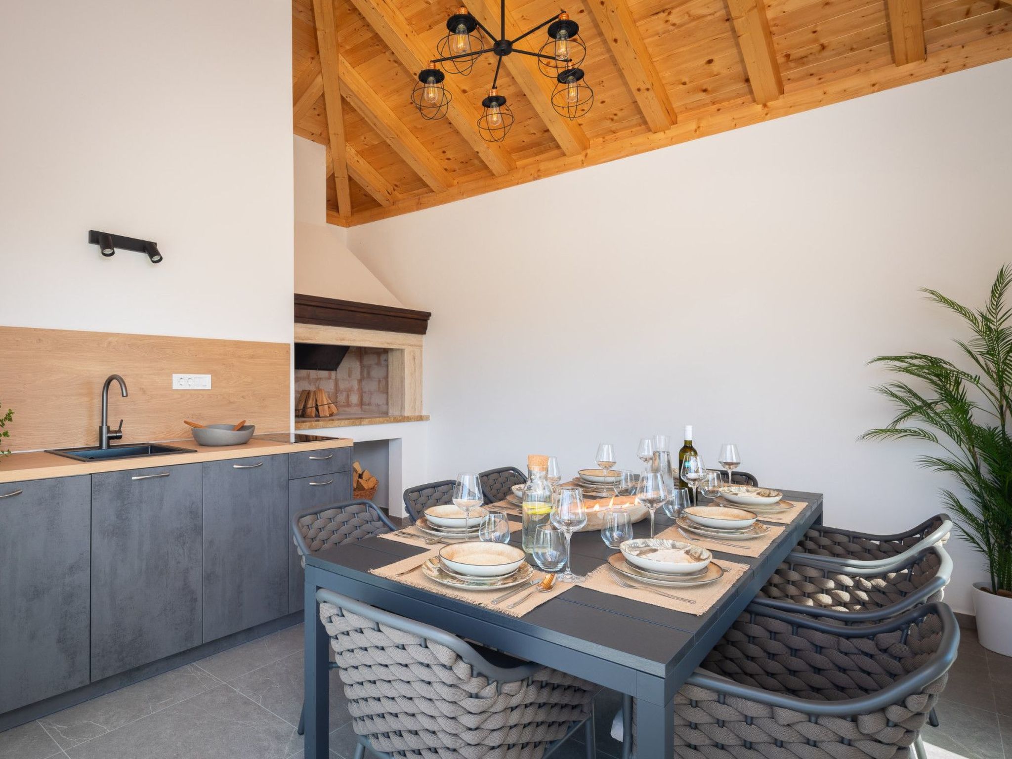 Villa Bianca Sibenik-Drinnen