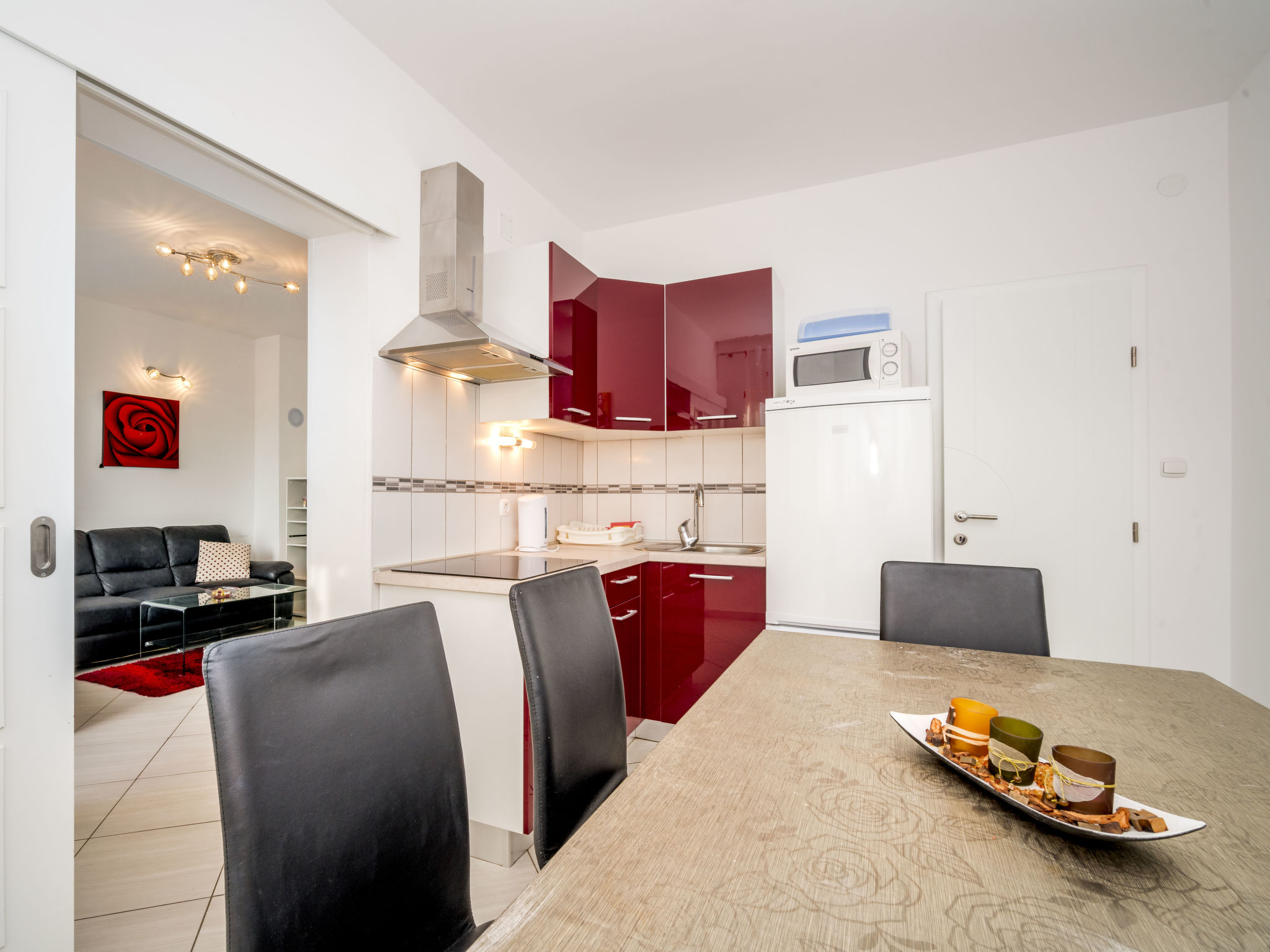 Zonovergoten appartement voor 6 personen op 60 meter van zee in Žaborić - foto 6