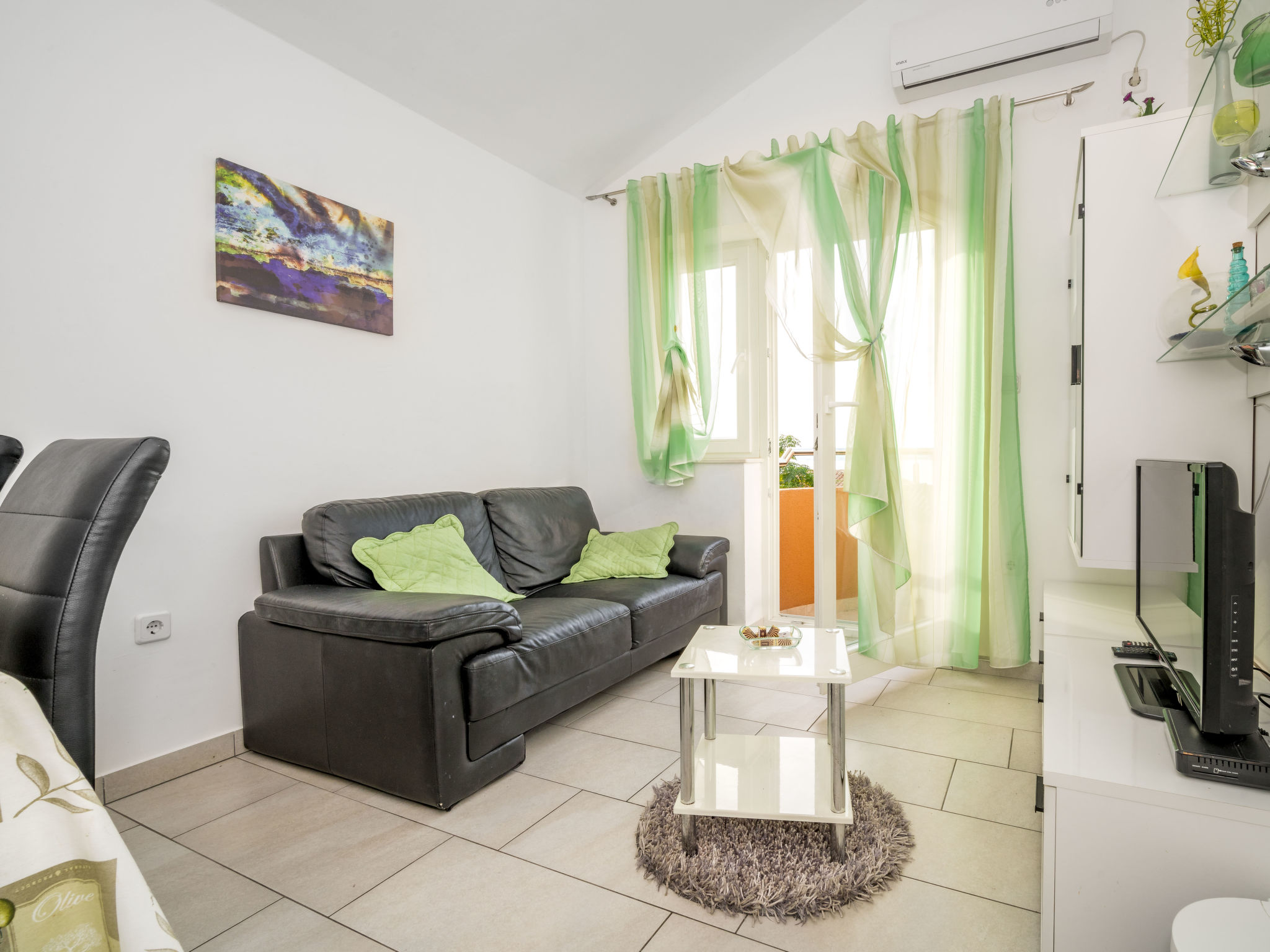 Zonovergoten appartement Andrea op 60 meter van het strand in Žaborić - foto 4