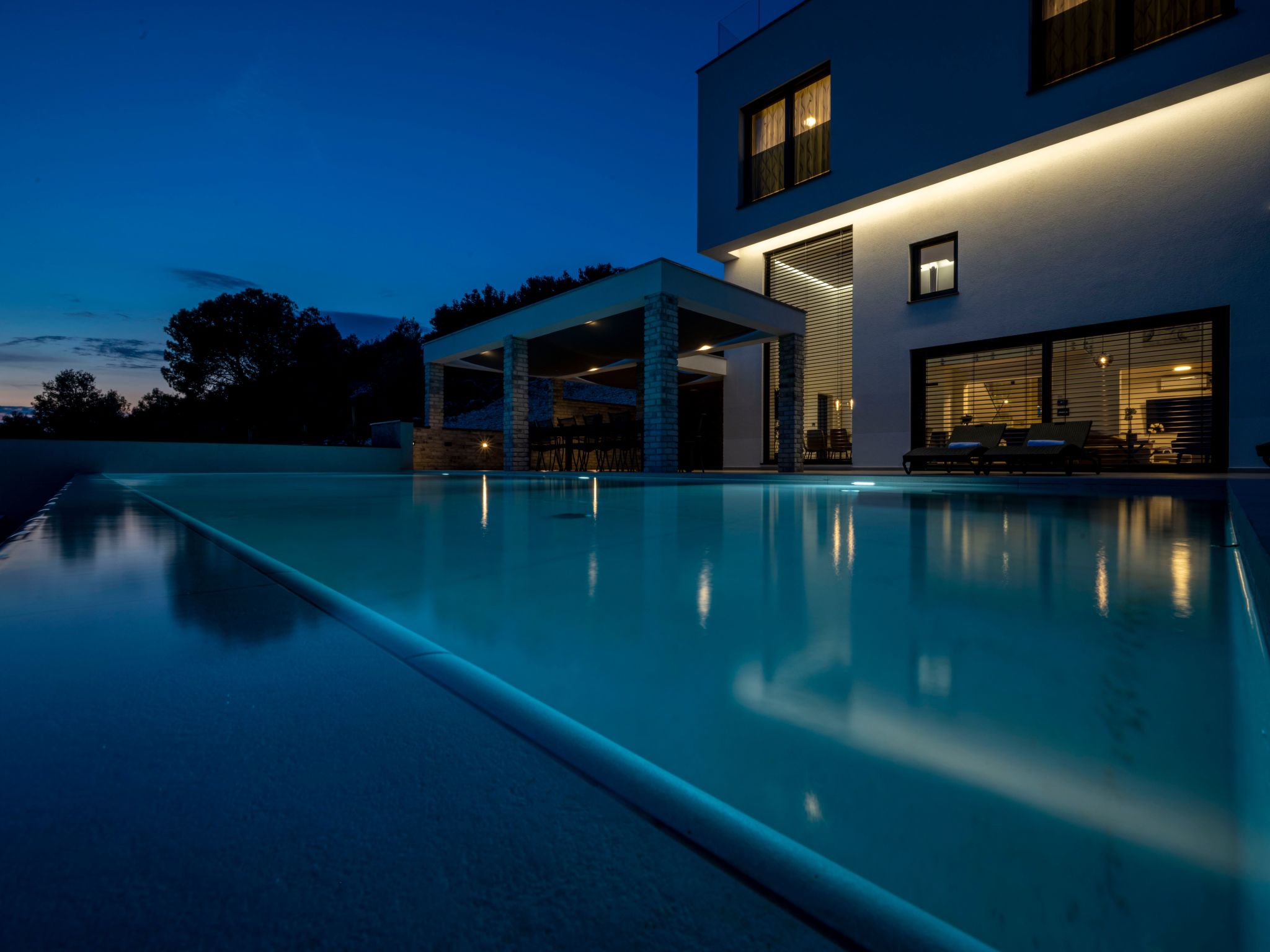 Ferienvilla "Villa Grc" mit Infinity Pool