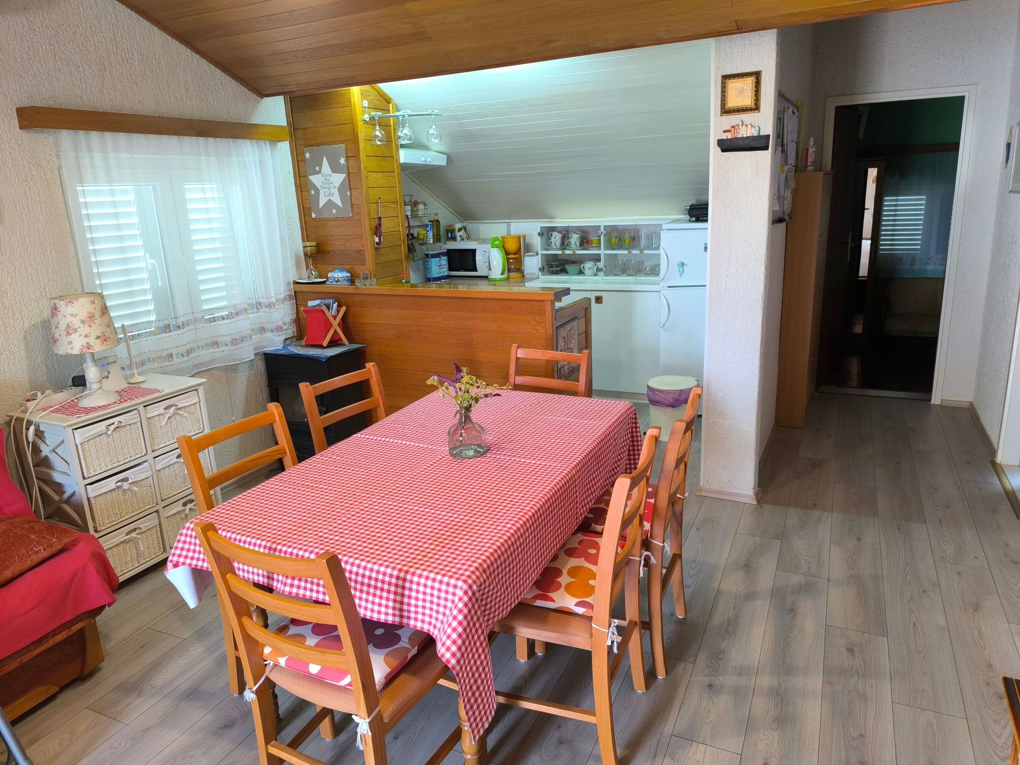 Für 3 Personen  + 1 Kind ca. 68 m&sup2; in Žaboric, Dalmatien (Gespanschaft Sib-Dedans
