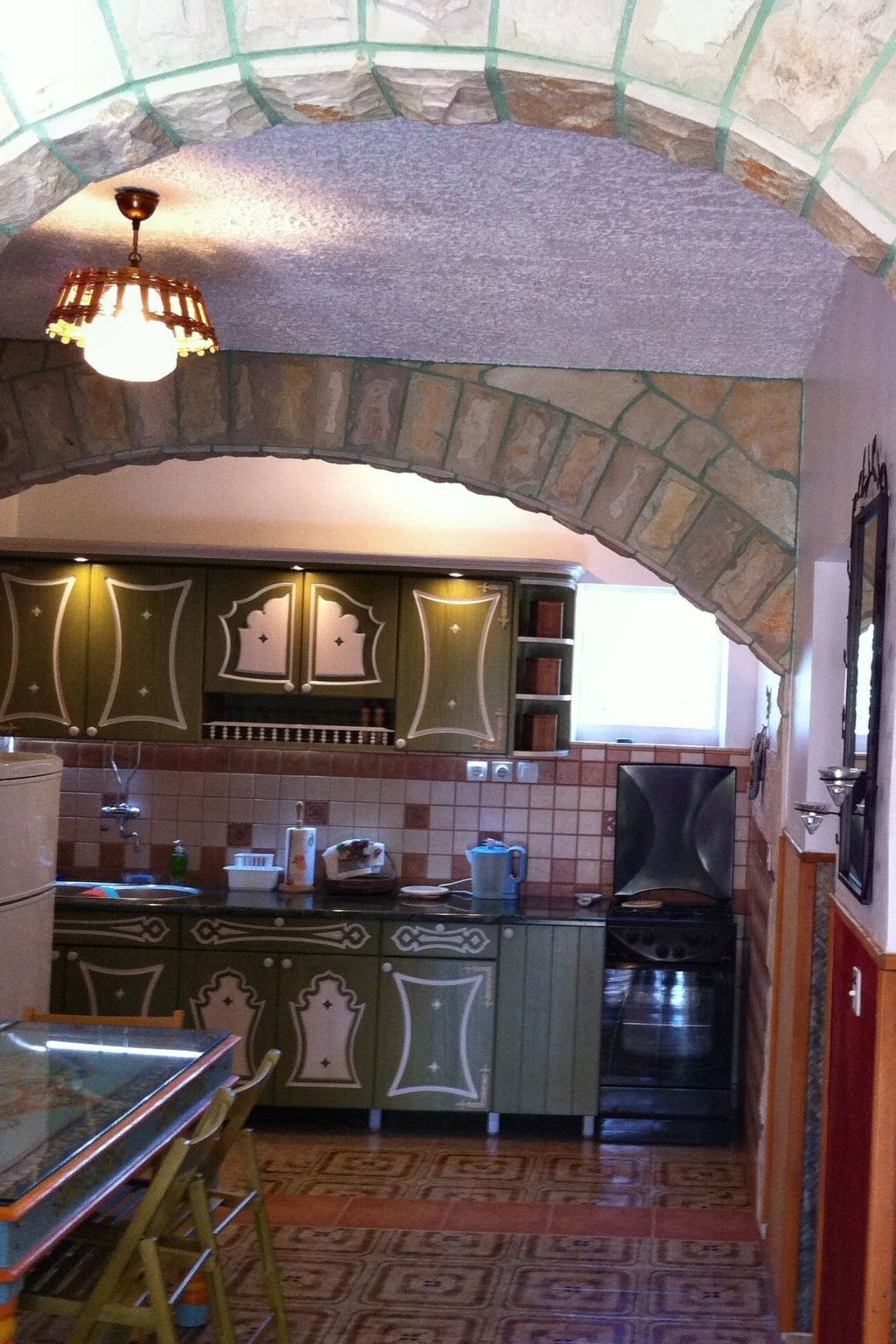 Mit einer überdachten Terrasse-Image-tags.info