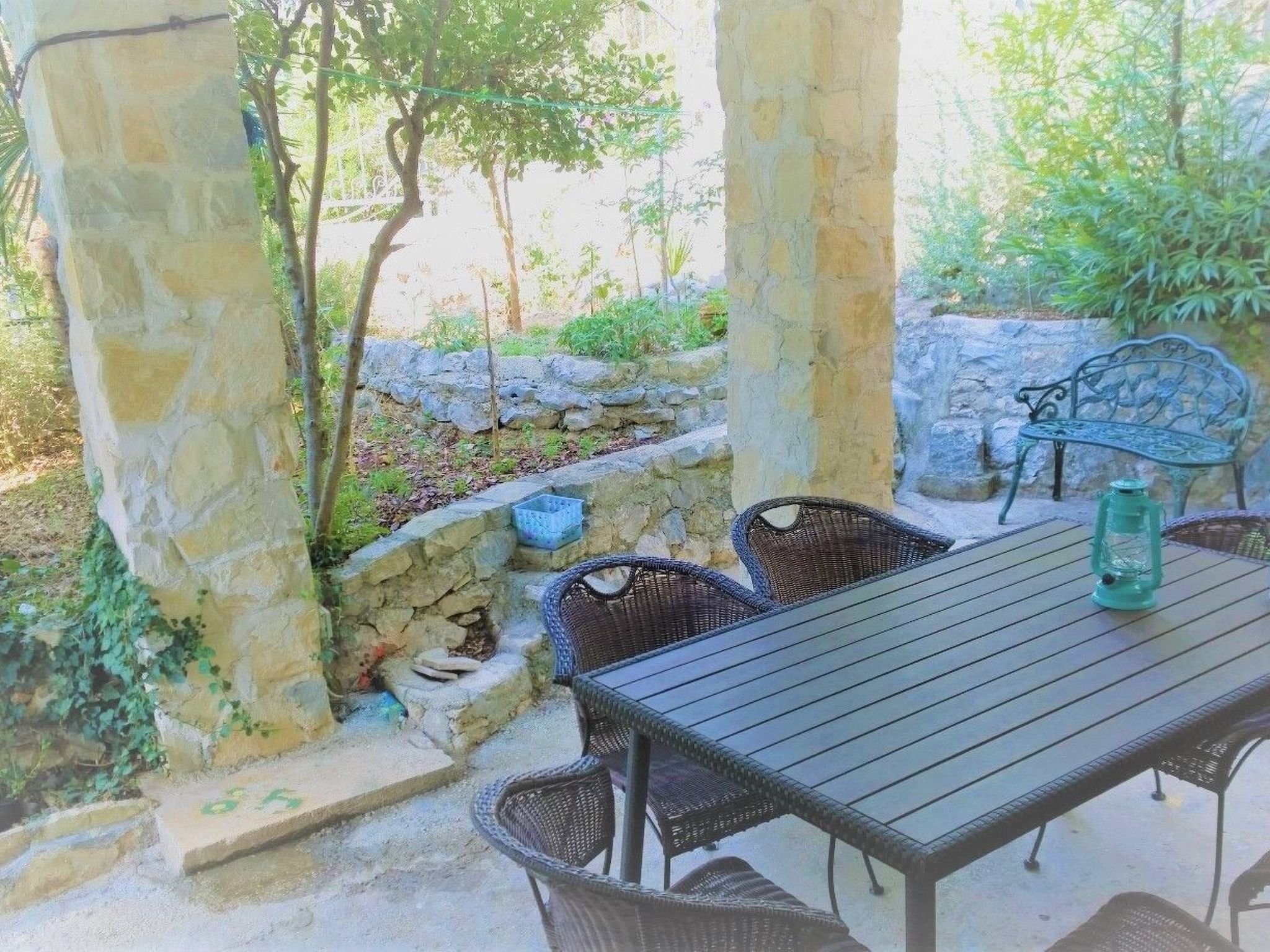 Mit einer überdachten Terrasse-Image-tags.info