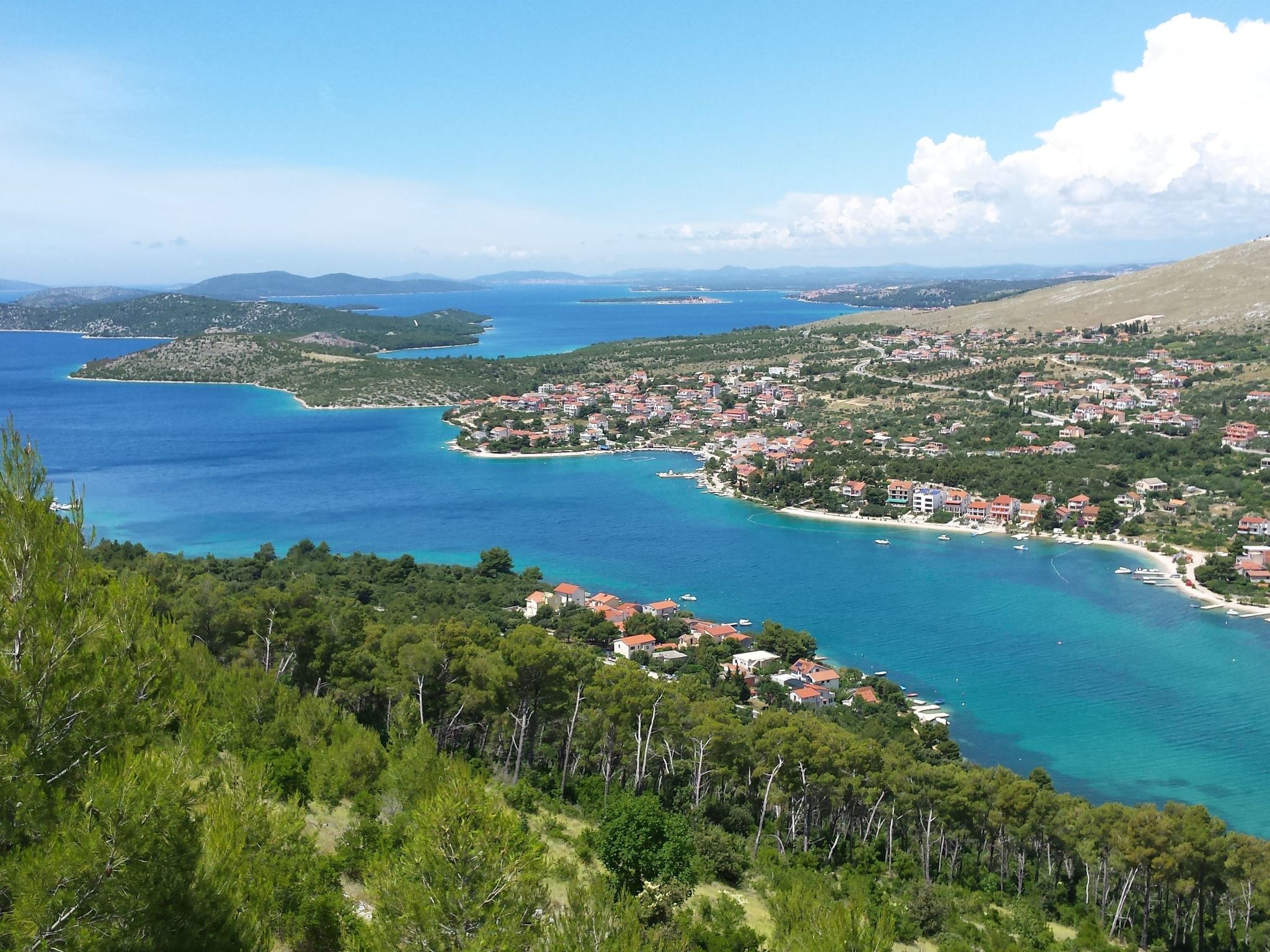 Für 4 Personen  + 2 Kinder ca. 100 m&sup2; in Grebastica, Dalmatien (Gespanscha-Image-tags.info