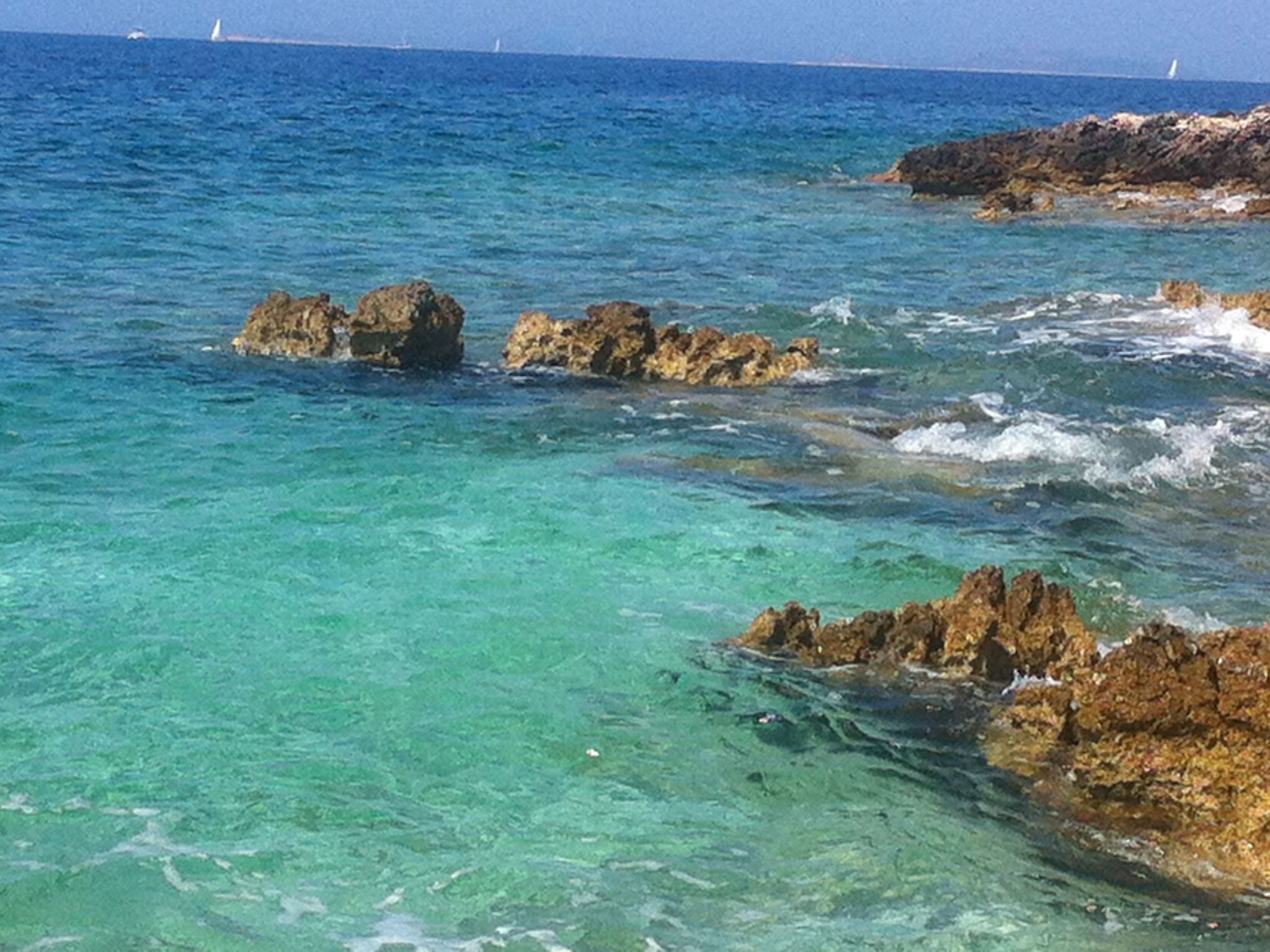 Für 4 Personen  + 2 Kinder ca. 100 m&sup2; in Grebastica, Dalmatien (Gespanscha-Draußen