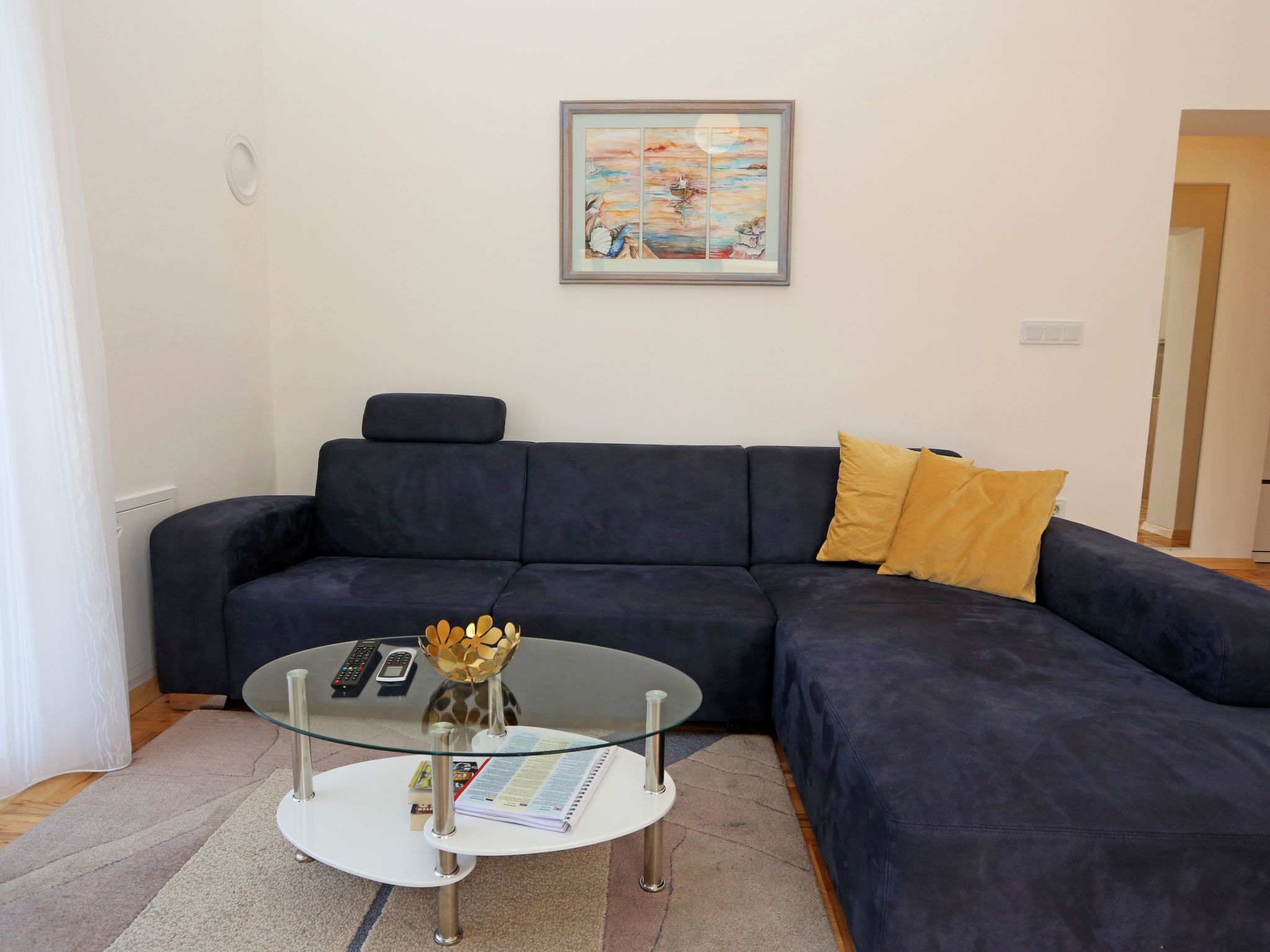 Für 4 Personen  + 2 Kinder ca. 100 m&sup2; in Grebastica, Dalmatien (Gespanscha-Drinnen