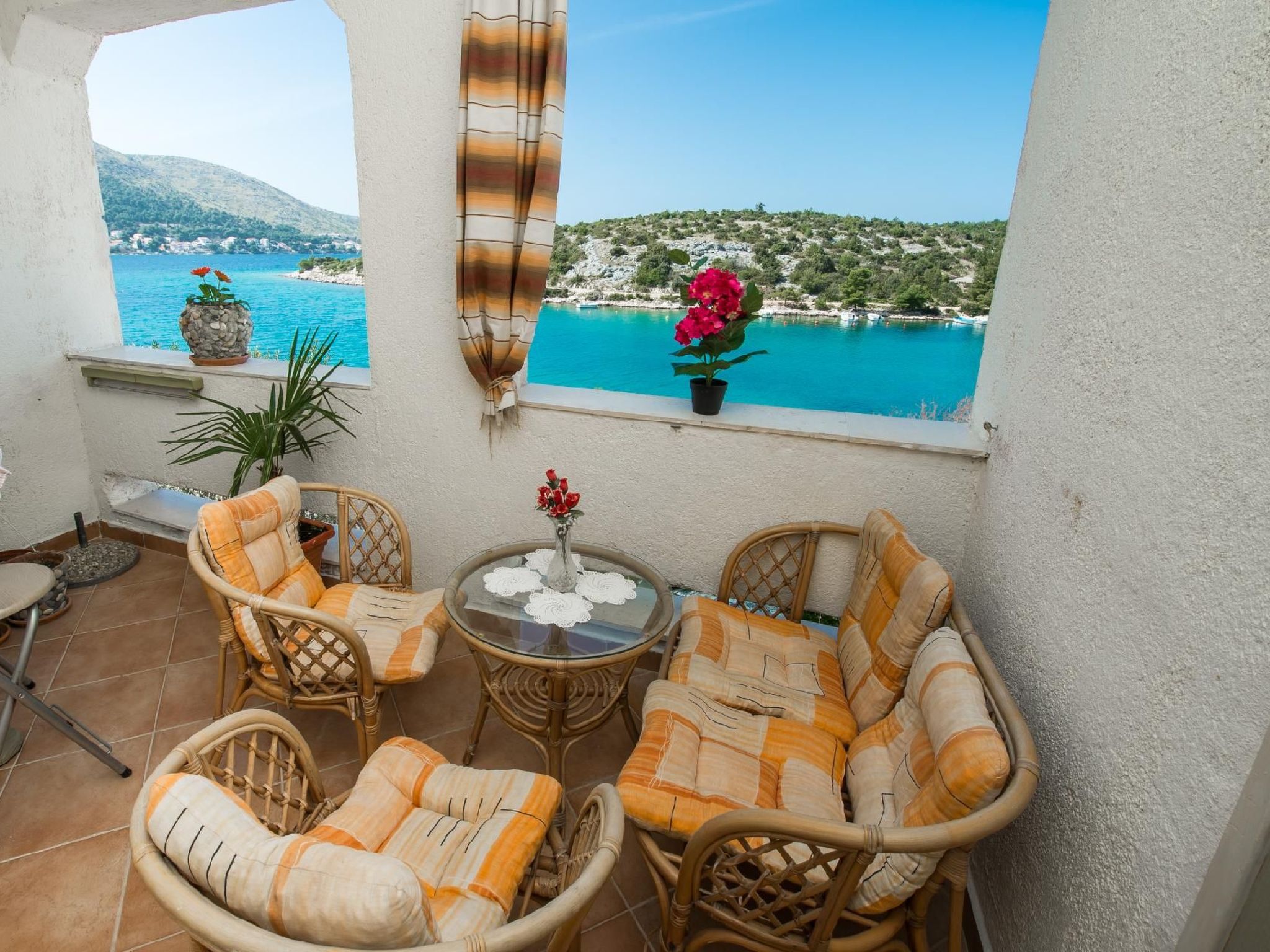 Fewo Adria,Meerblick-Drinnen