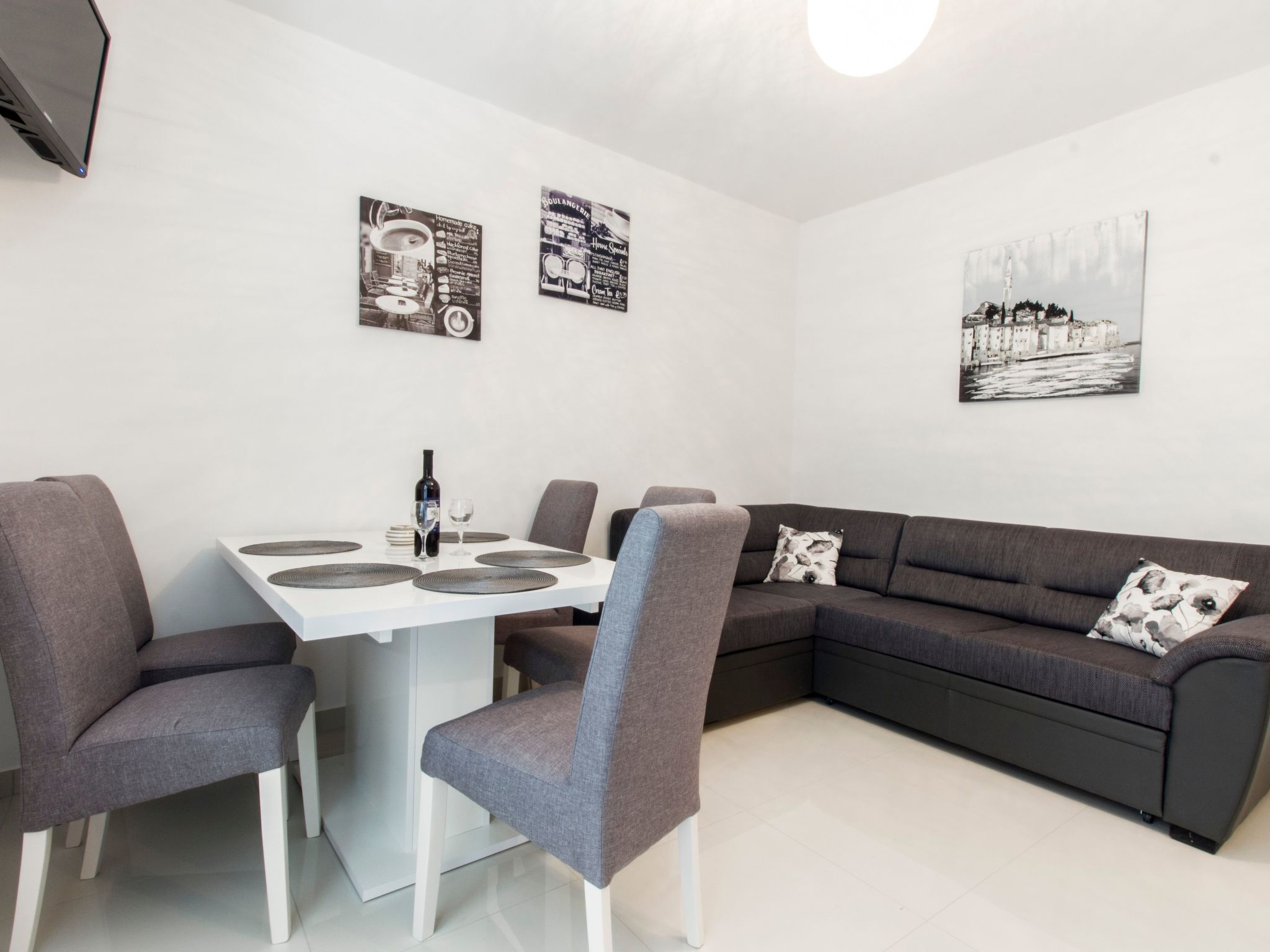 Wohnung mit Blick auf das Wasser