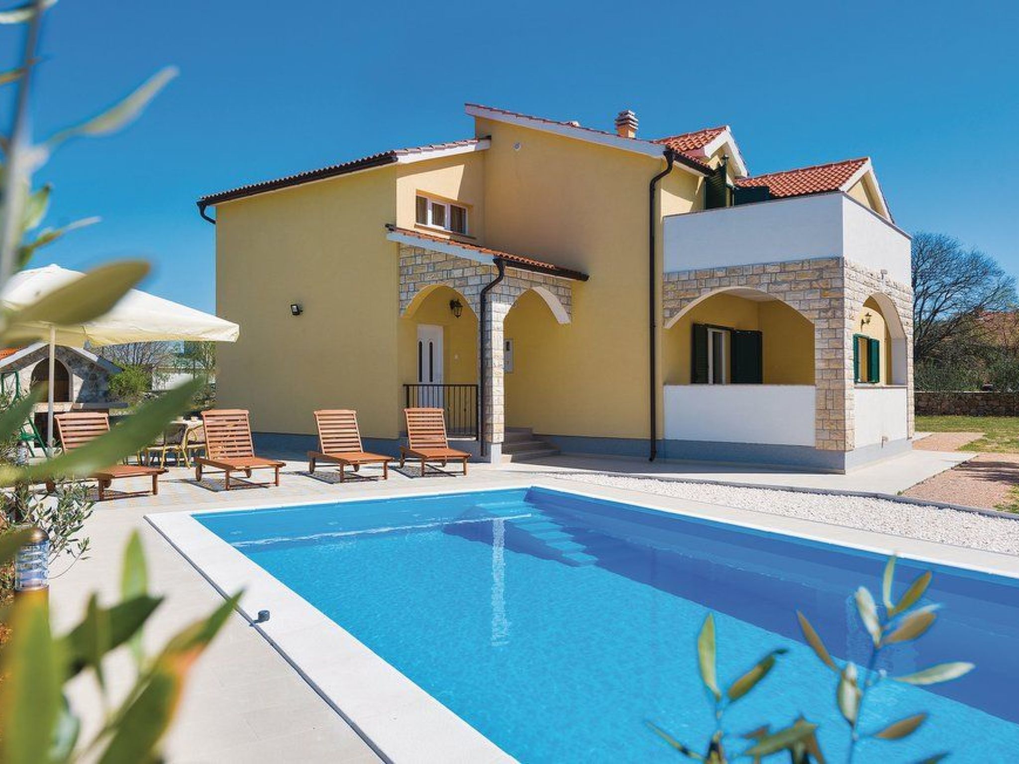 Vakantiehuis met privé zwembad in Bogatic (Kroatië) voor 6 personen