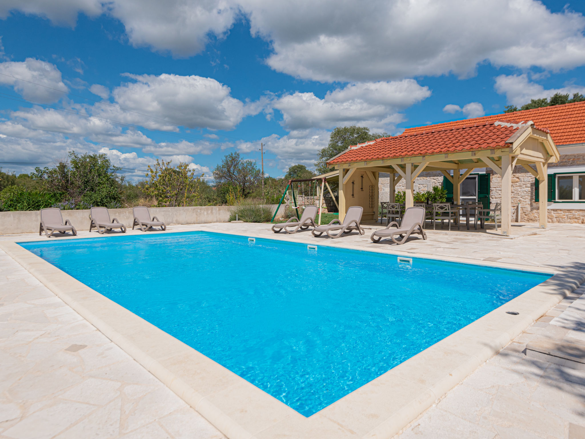 Rural Villa Olive Krka-Draußen