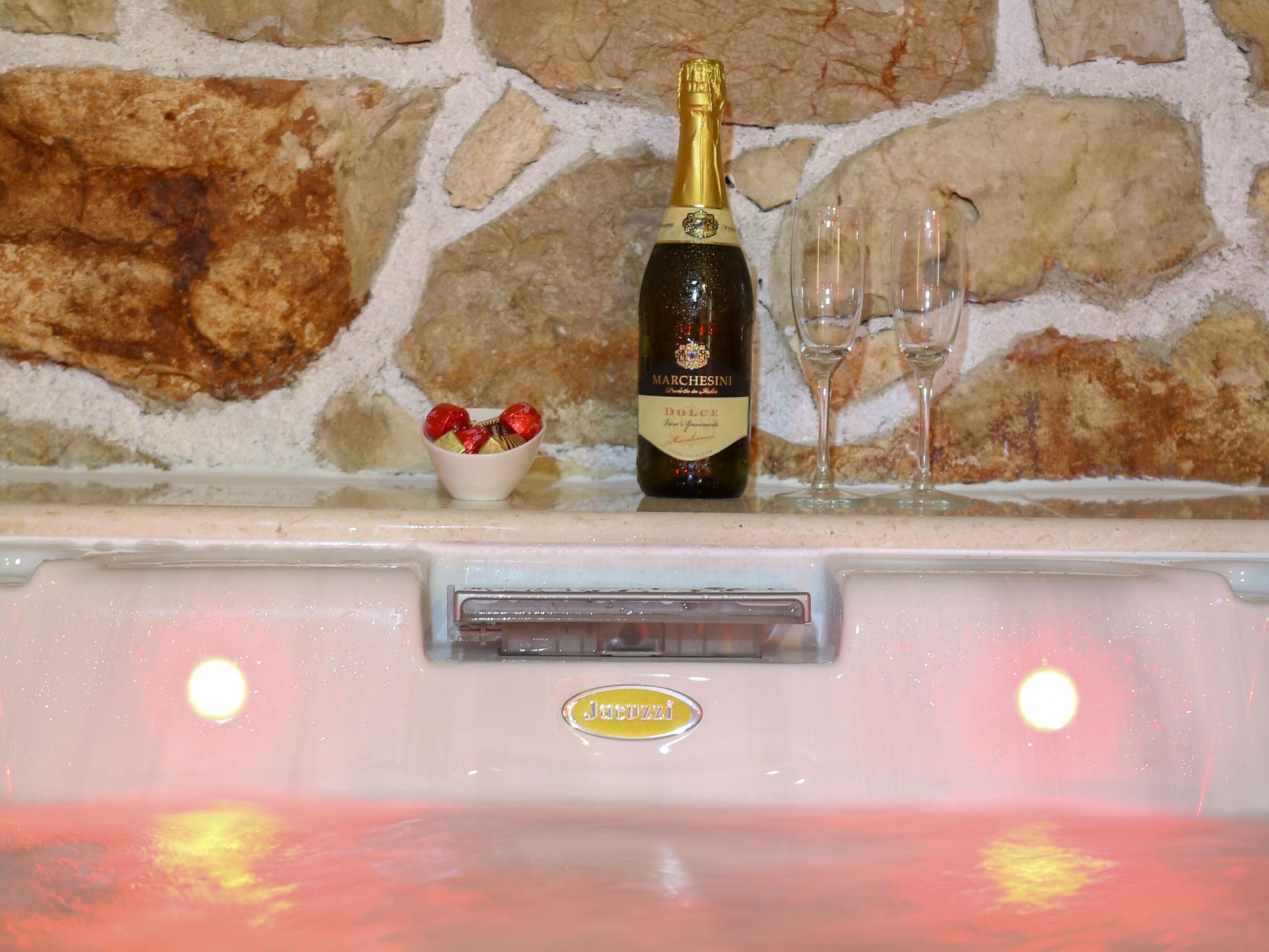 Gemütliche Villa Gabriel mit Schwimmbad-Drinnen