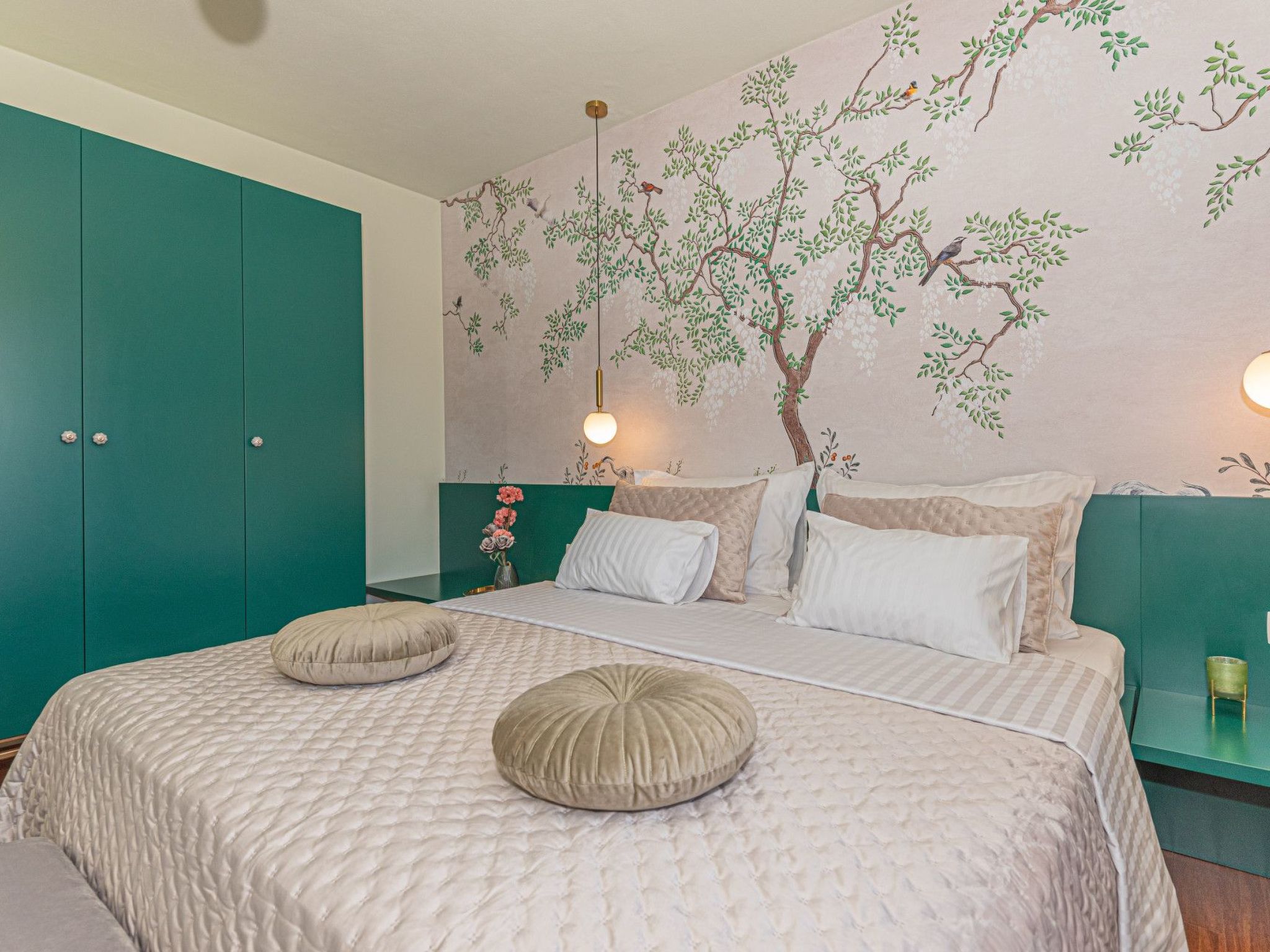 Villa Romansa mit Sauna und Whirlpool in Siritovci-Drinnen