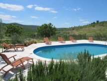 Authentieke villa met verwarmd privézwembad in het Dalmatische achterland - thumbnail 1
