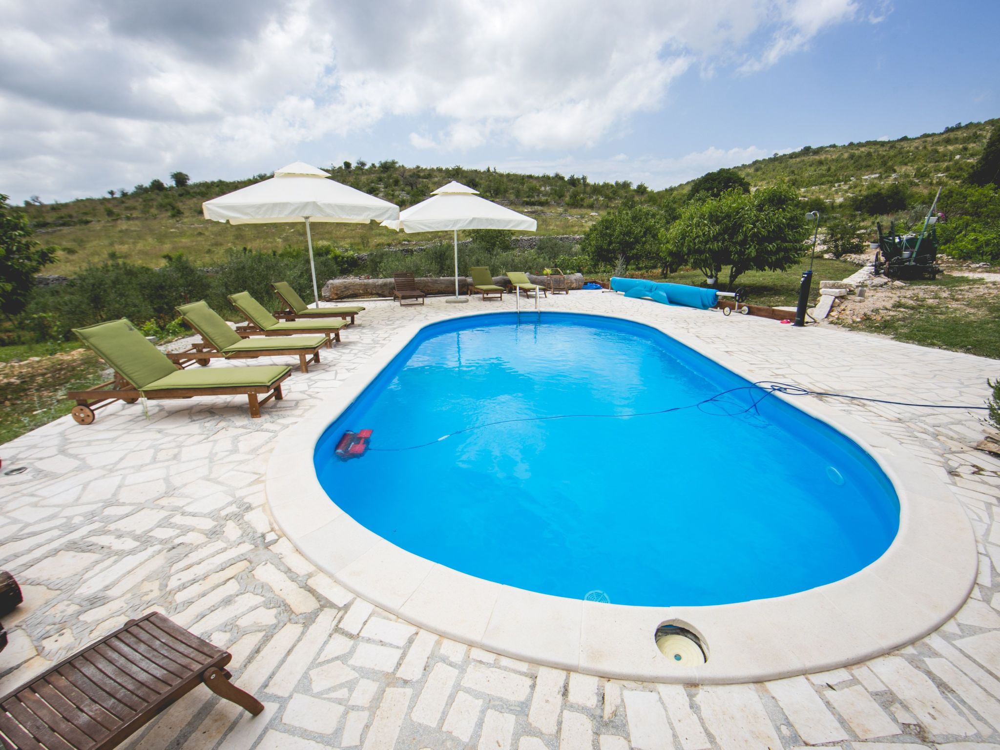 Villa mit beheiztem Pool