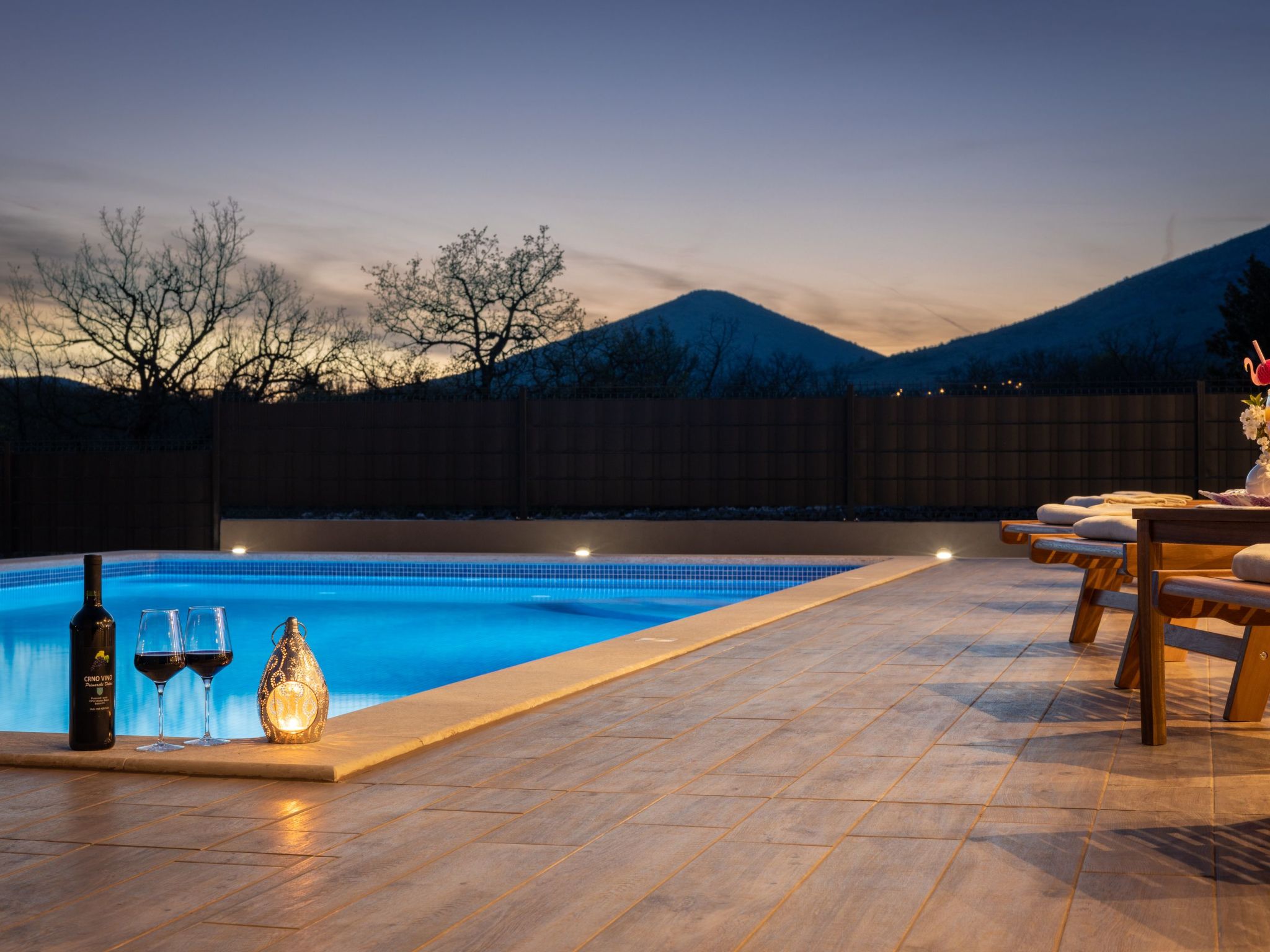 Villa Big Garden für 7 Personen und 1 Kind-Drinnen