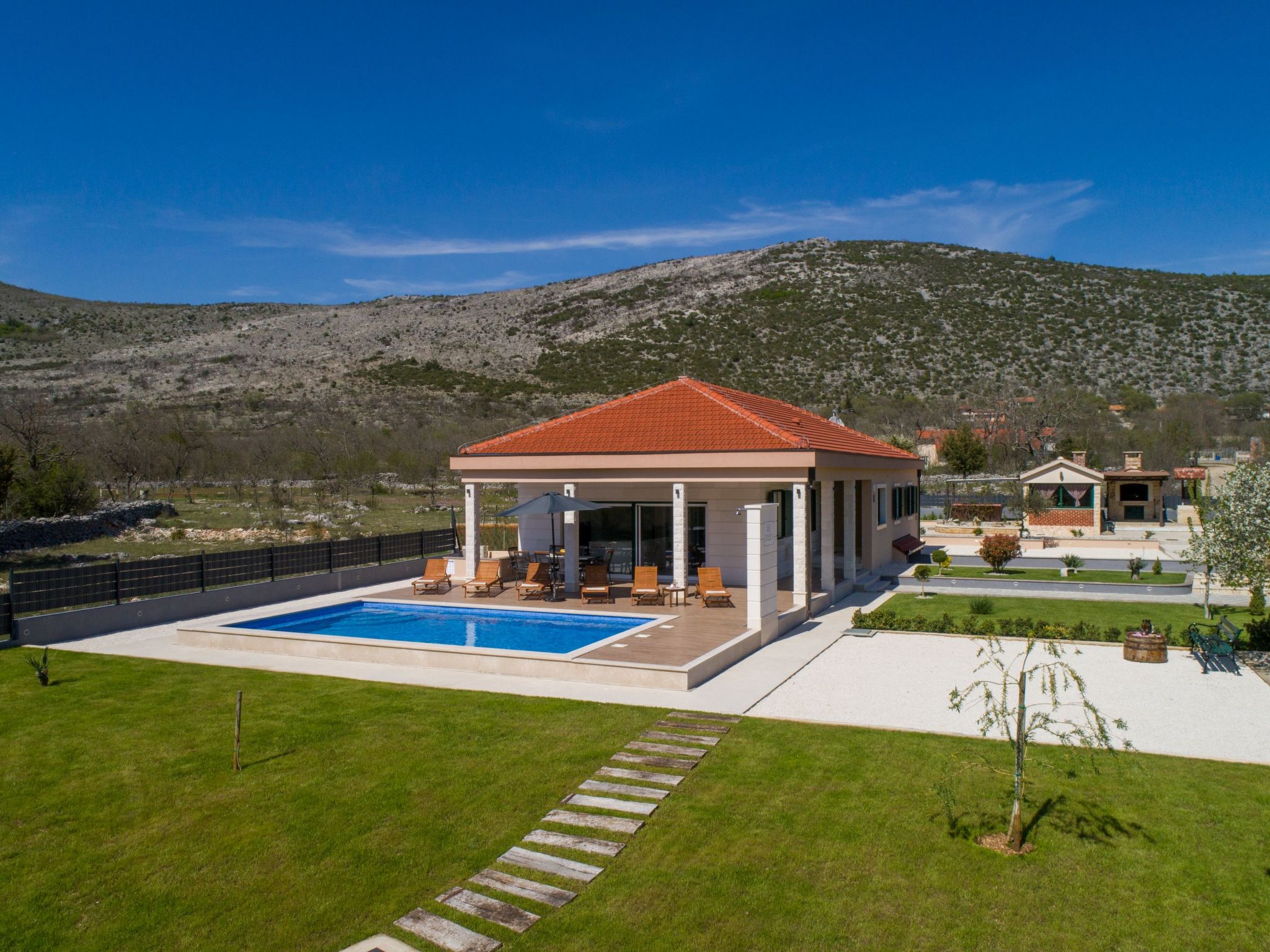 Villa Big Garden für 7 Personen und 1 Kind-Drinnen