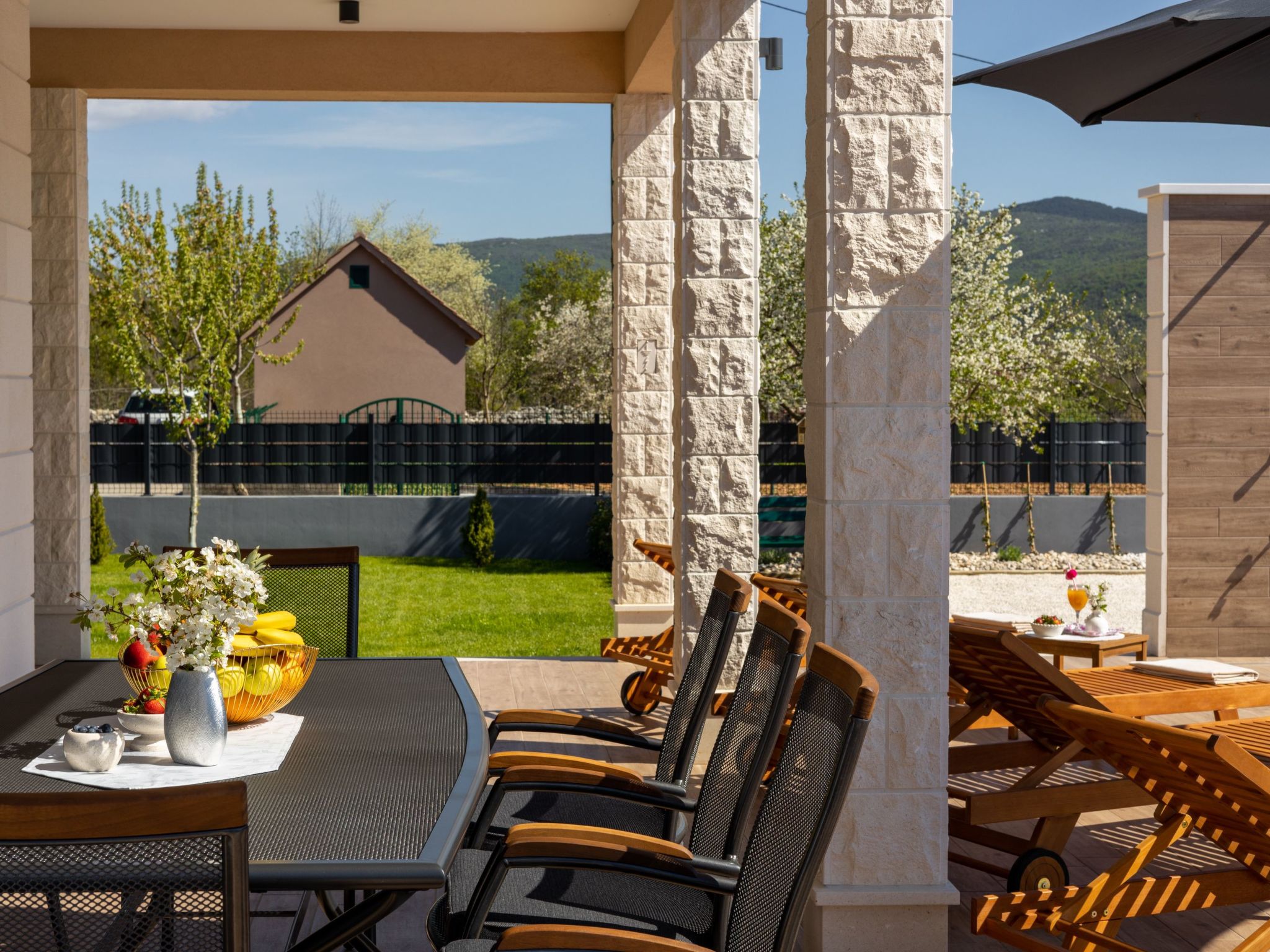 Villa Big Garden für 7 Personen und 1 Kind-Drinnen