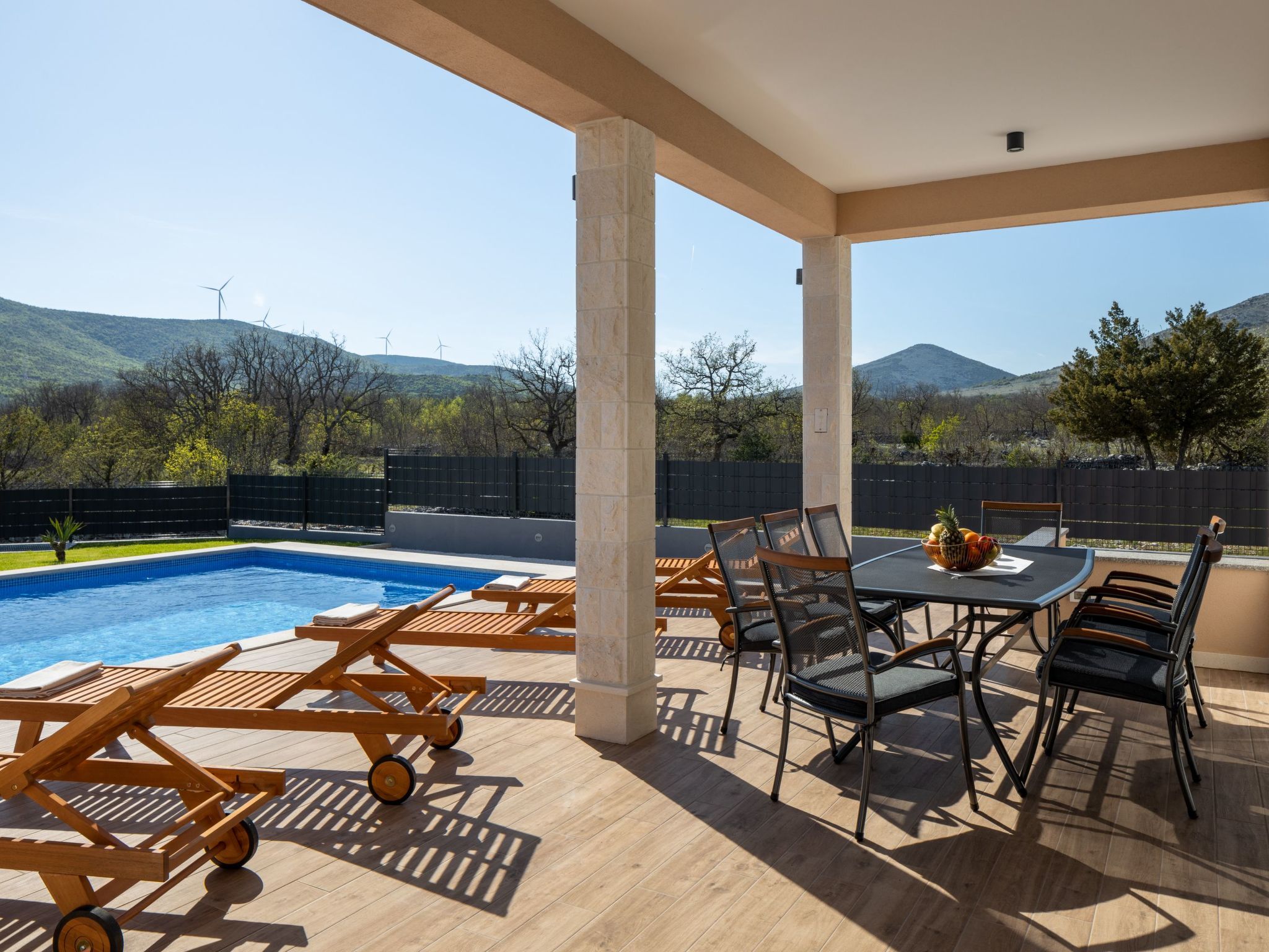 Villa Big Garden für 7 Personen und 1 Kind-Drinnen