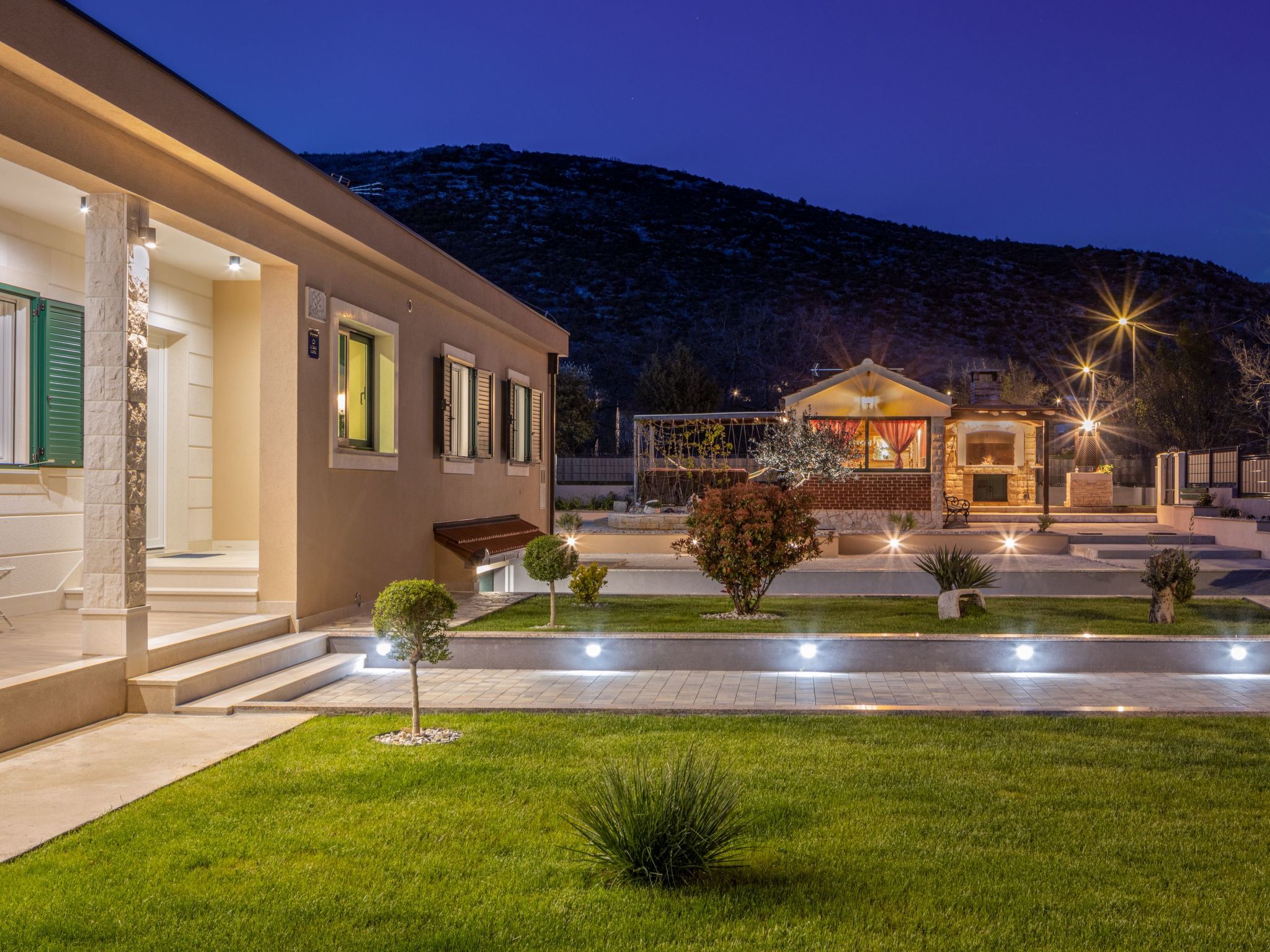 Villa Big Garden für 7 Personen und 1 Kind-Drinnen