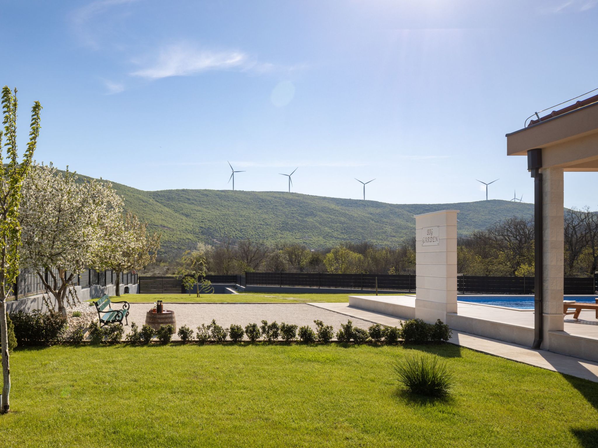 Villa Big Garden für 7 Personen und 1 Kind-Drinnen