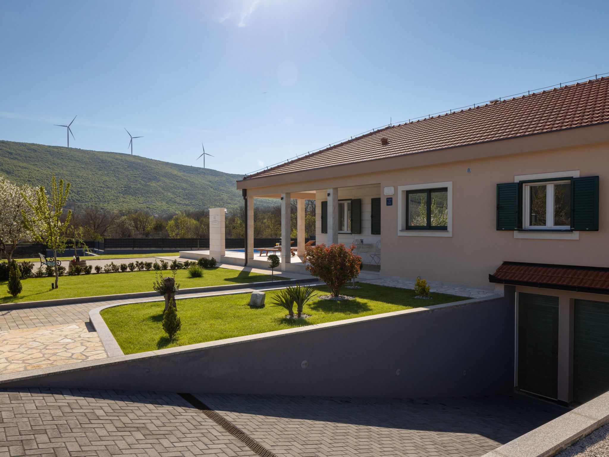 Villa Big Garden für 7 Personen und 1 Kind-Drinnen