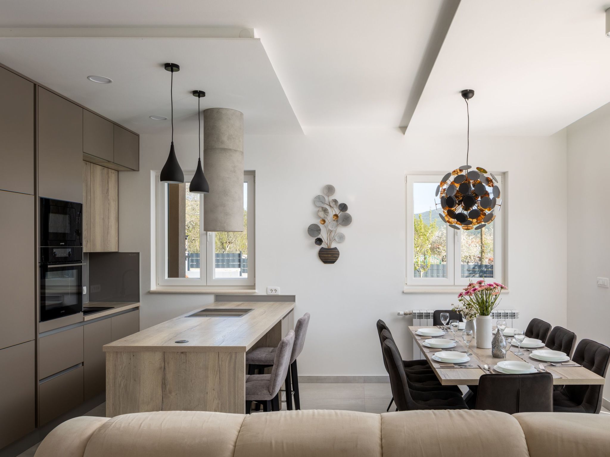 Villa Big Garden für 7 Personen und 1 Kind-Drinnen