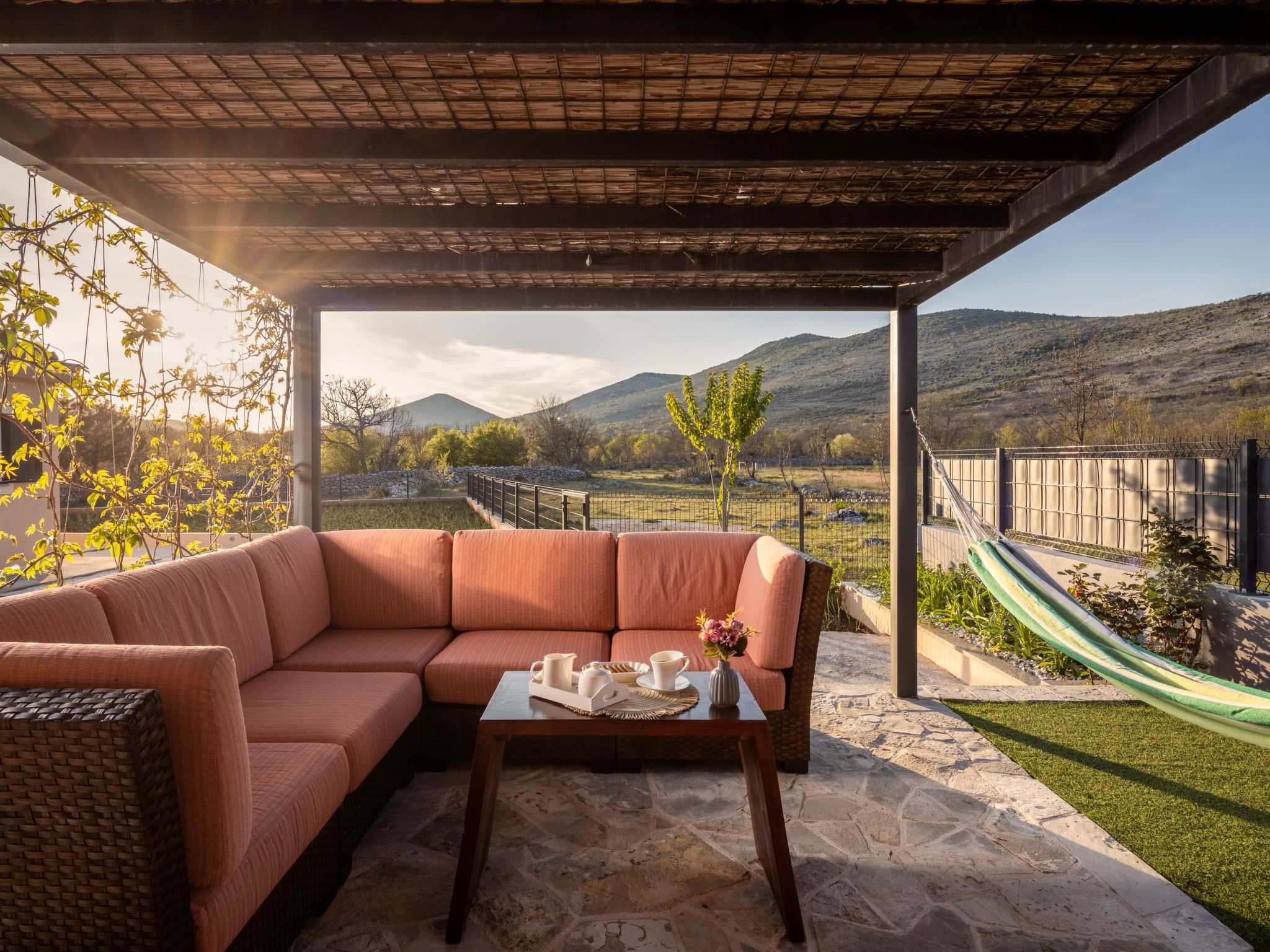 Villa Big Garden für 7 Personen und 1 Kind-Drinnen