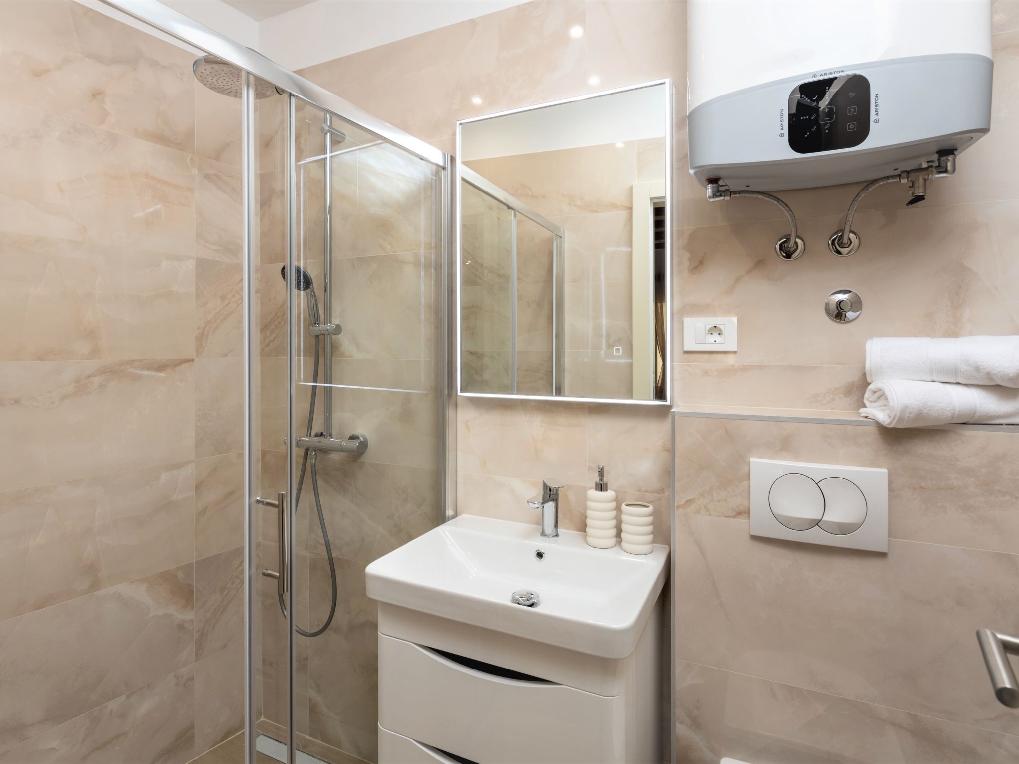 Villa di Perla: Moderne vrijstaande villa met privézwembad nabij Primošten - foto 21