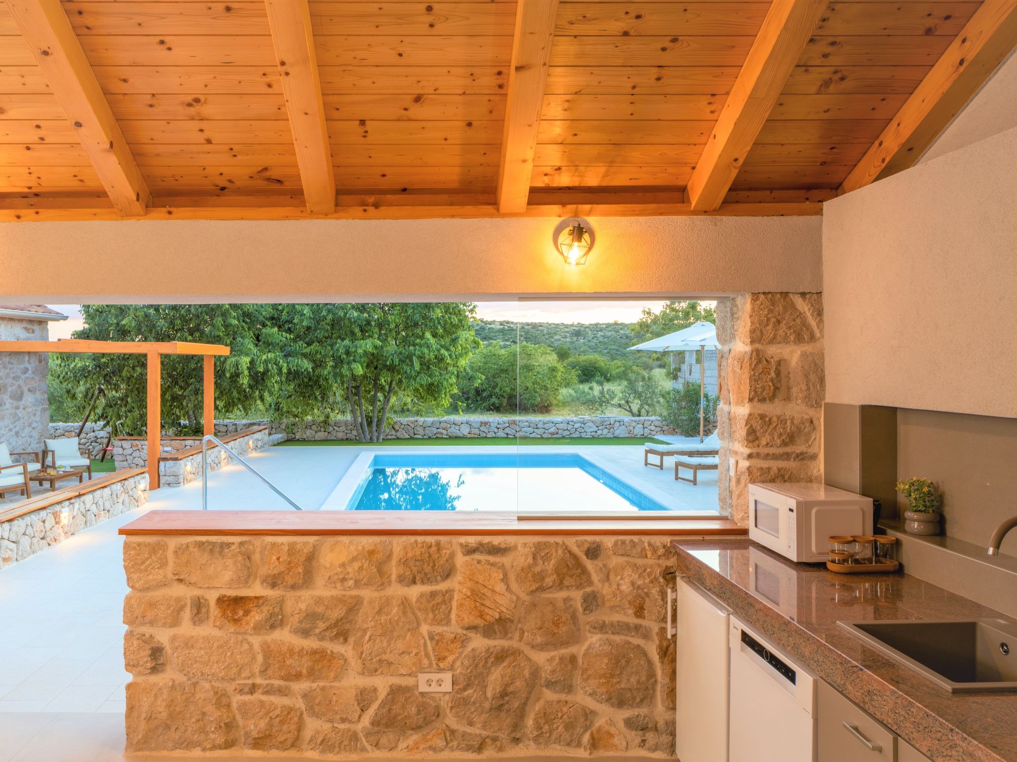 Villa di Perla: Moderne vrijstaande villa met privézwembad nabij Primošten - foto 10