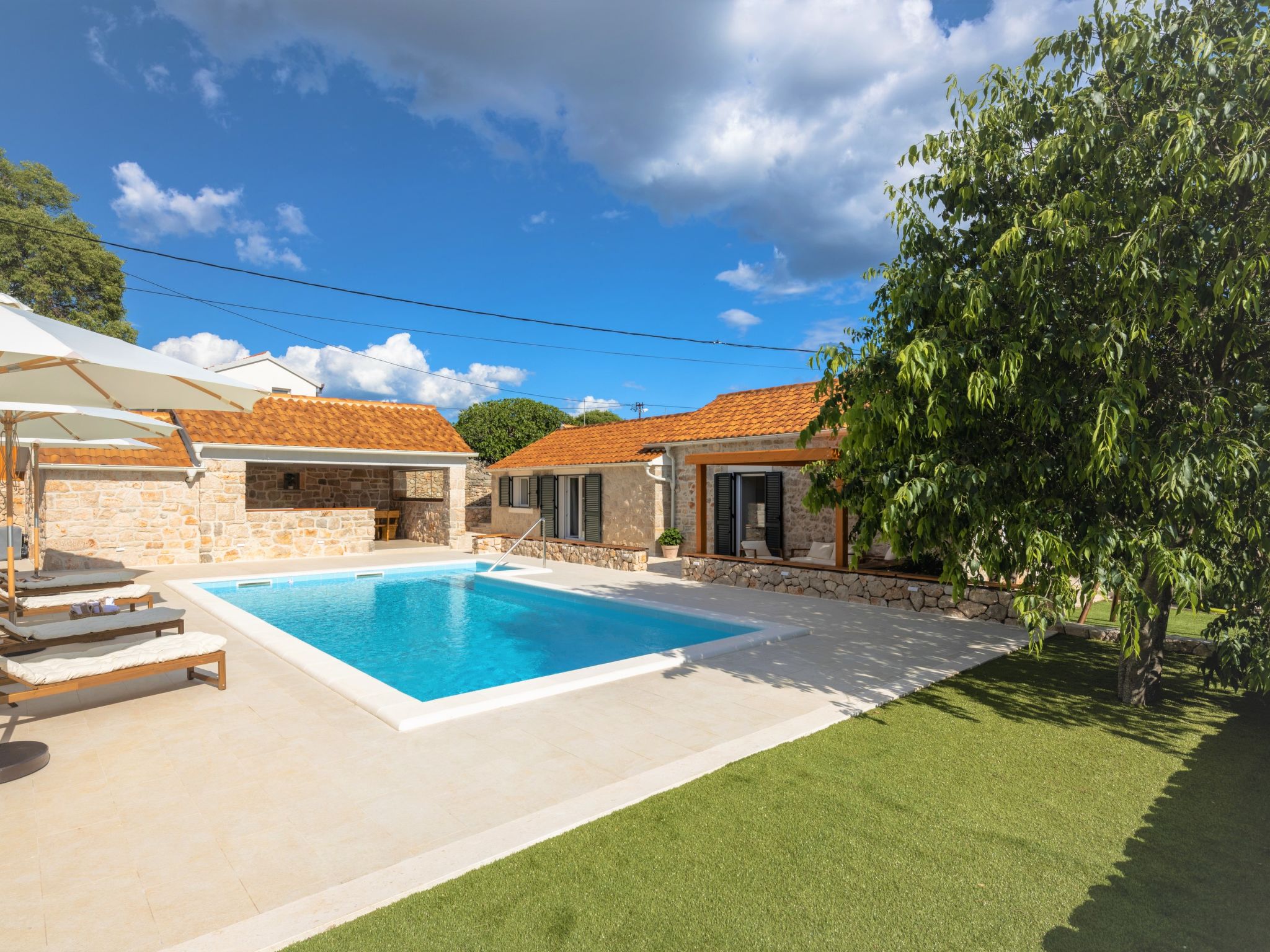 Villa di Perla: Moderne vrijstaande villa met privézwembad nabij Primošten - foto 9