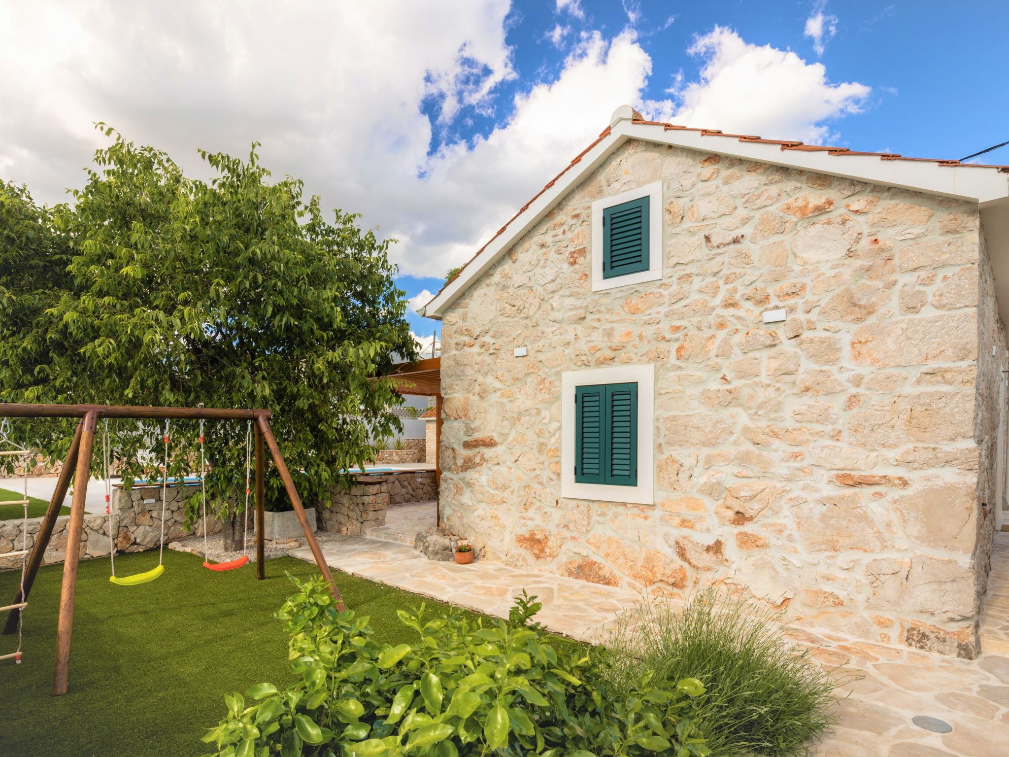 Villa di Perla: Moderne vrijstaande villa met privézwembad nabij Primošten - foto 13
