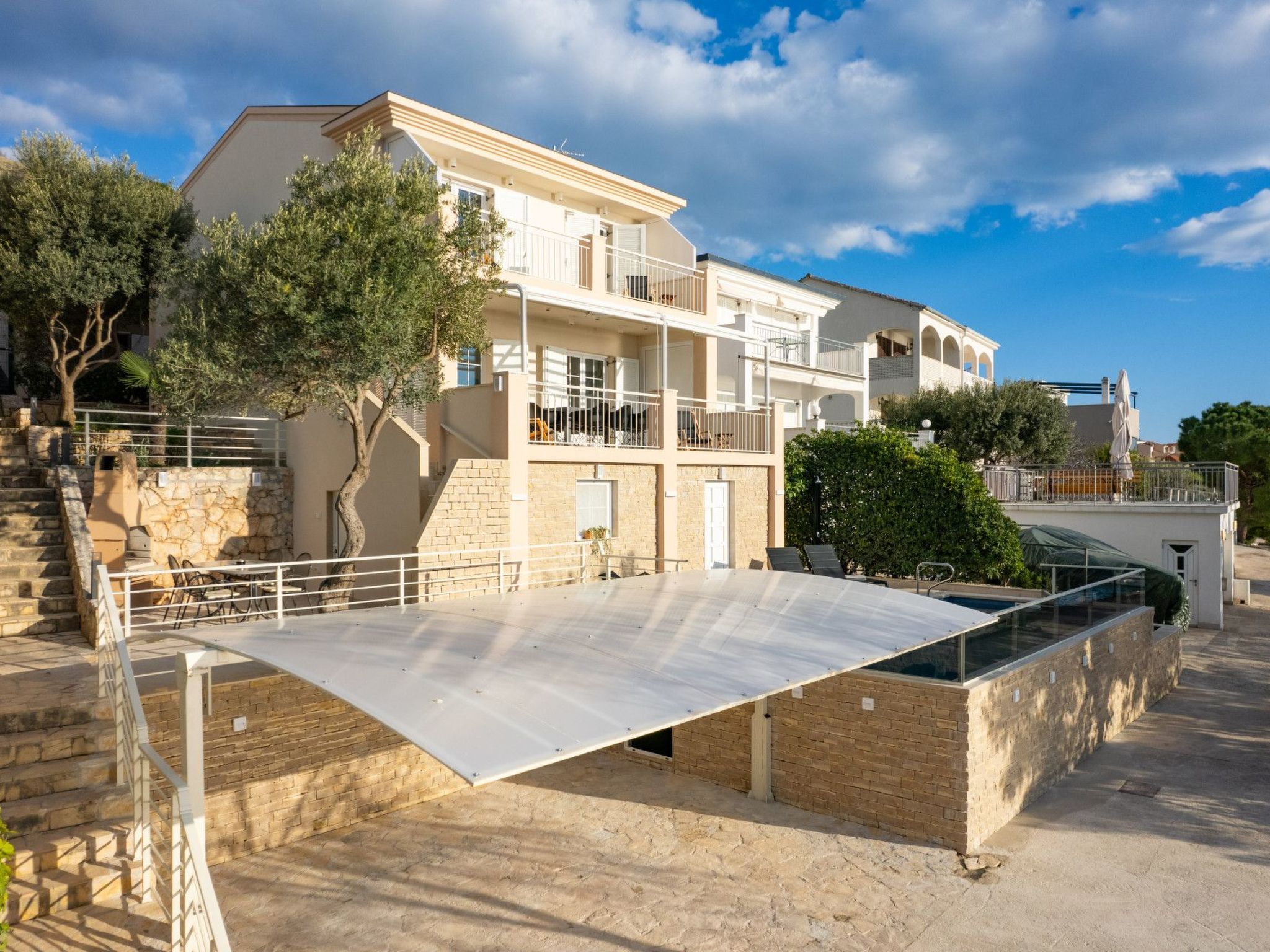 Villa "Villa Branka" direkt am Strand-Inside