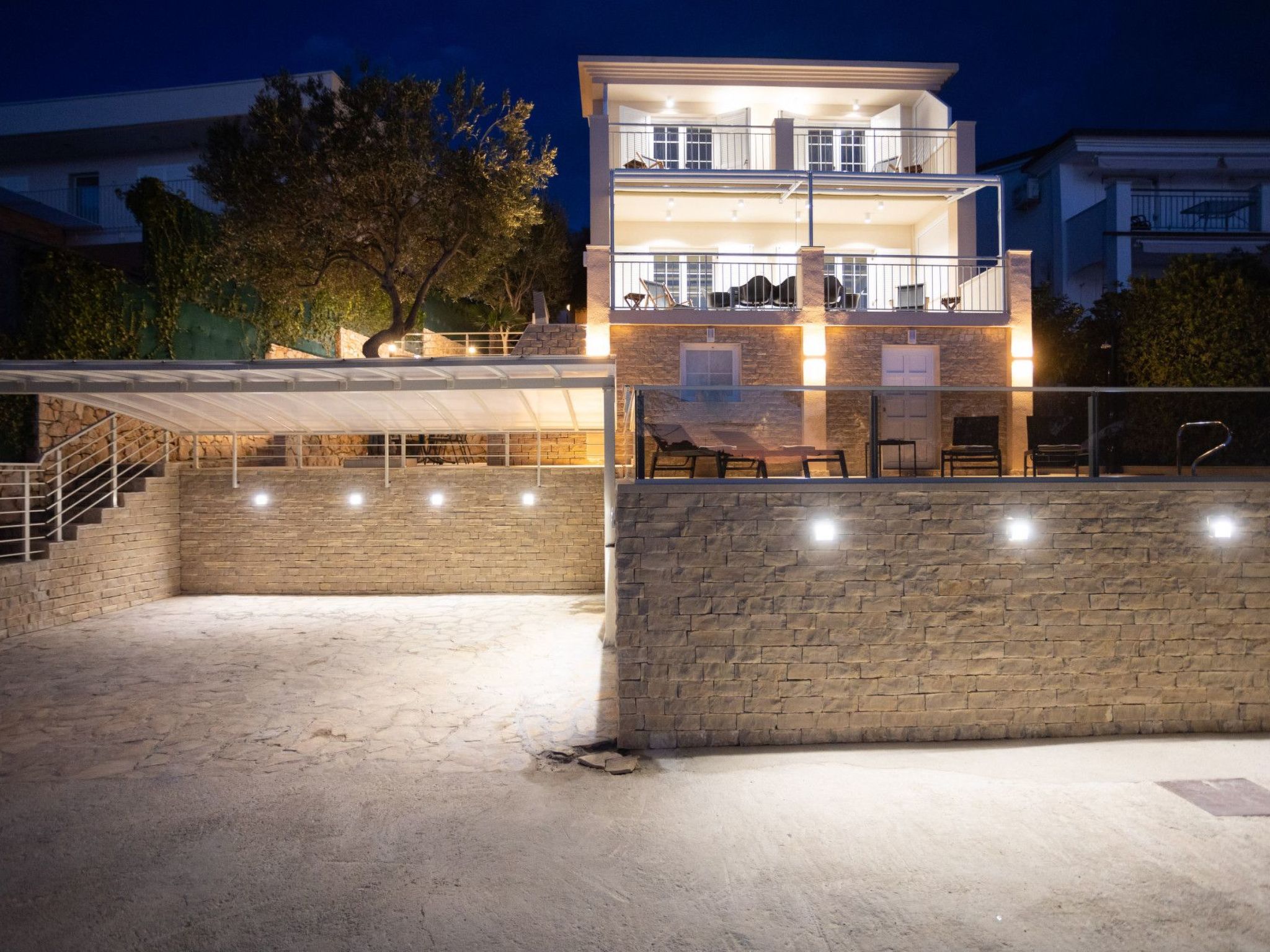 Villa "Villa Branka" direkt am Strand-Inside