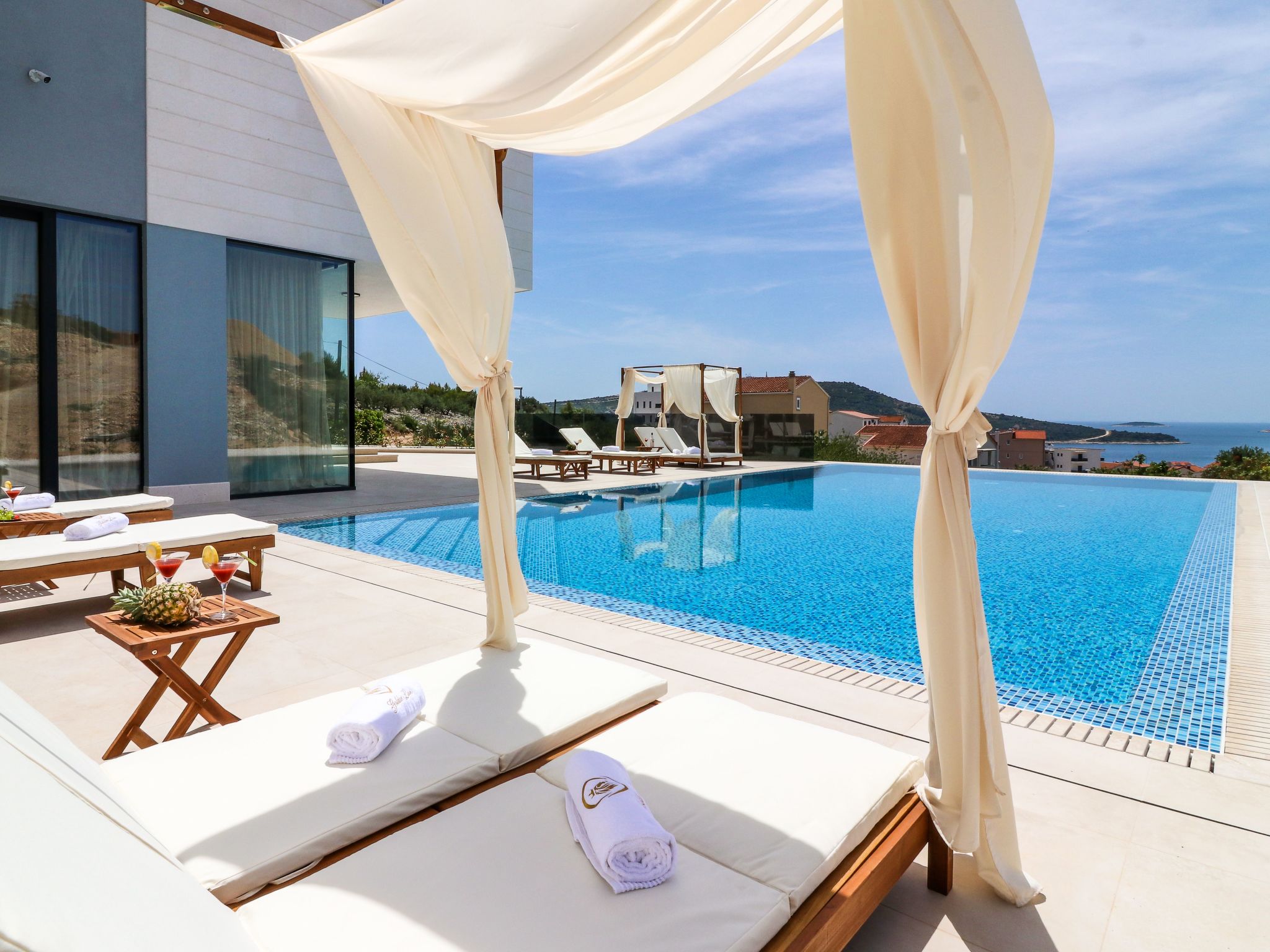 Vakantiehuis met privé zwembad in Primosten (Kroatië) voor 8 personen