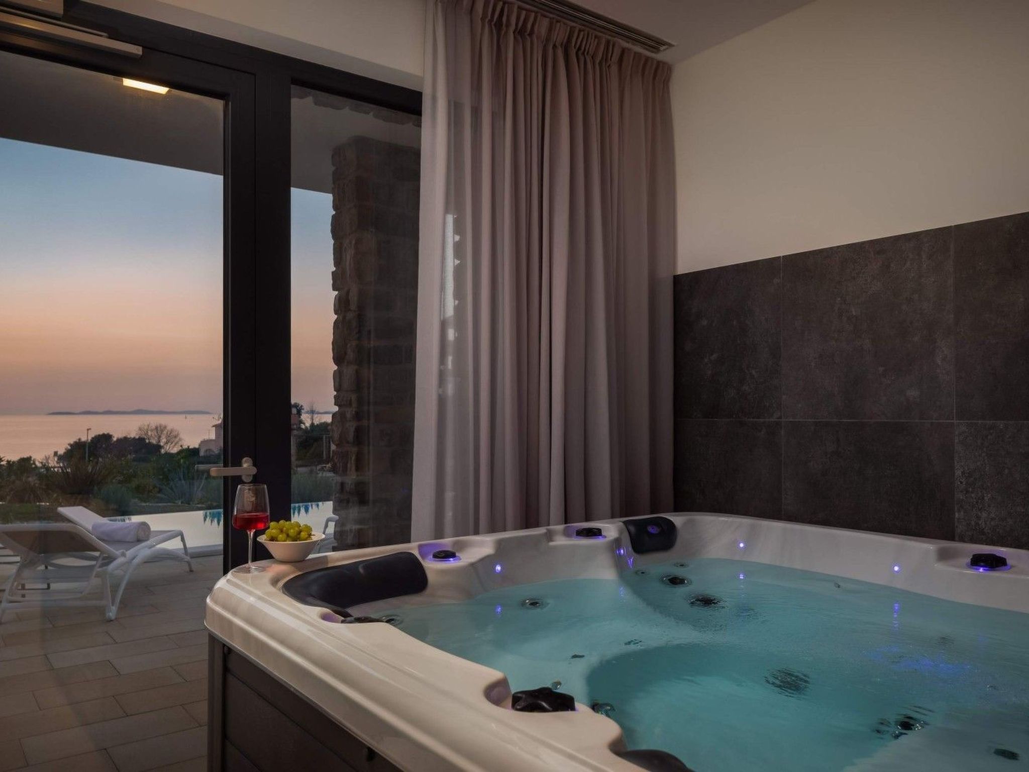 Luxusvilla Sole Dance mit atemberaubendem Ausblick-Drinnen