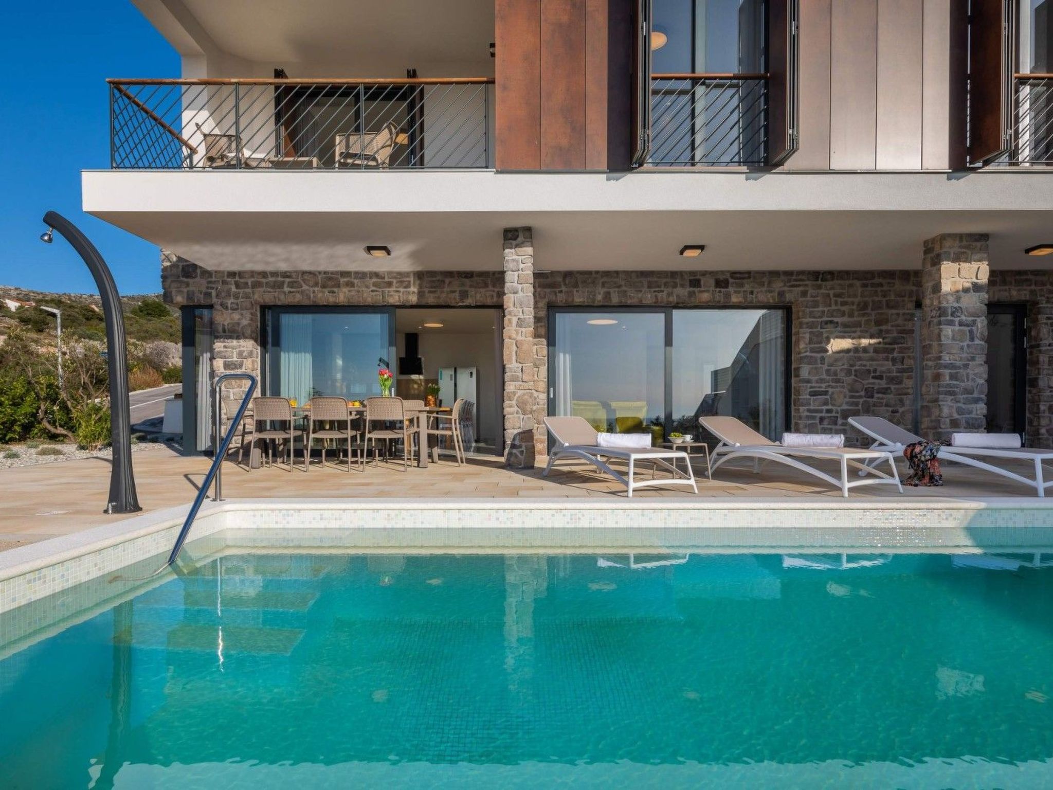 Luxusvilla Sole Dance mit atemberaubendem Ausblick-Drinnen