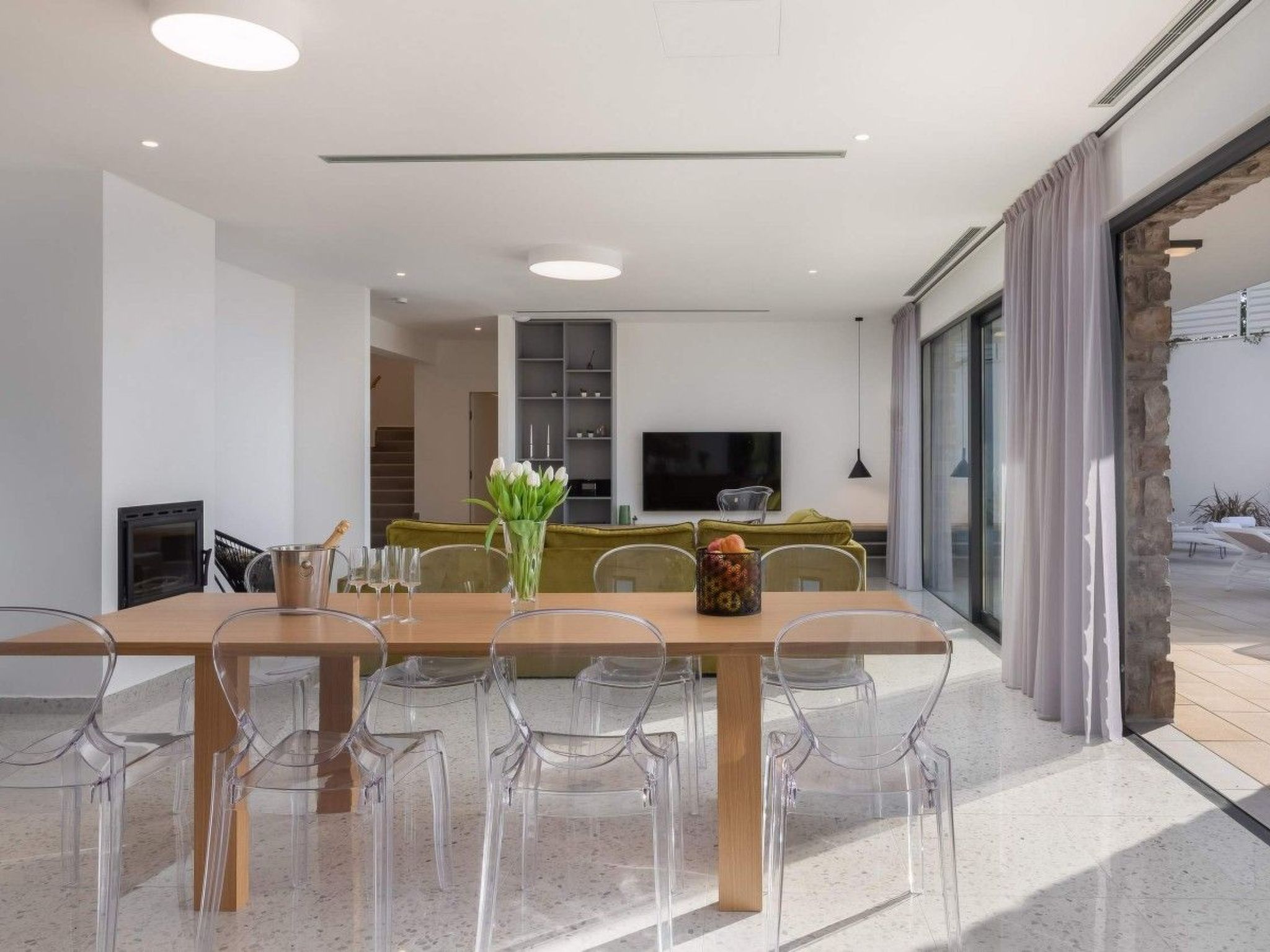 Luxusvilla Sole Dance mit atemberaubendem Ausblick-Drinnen