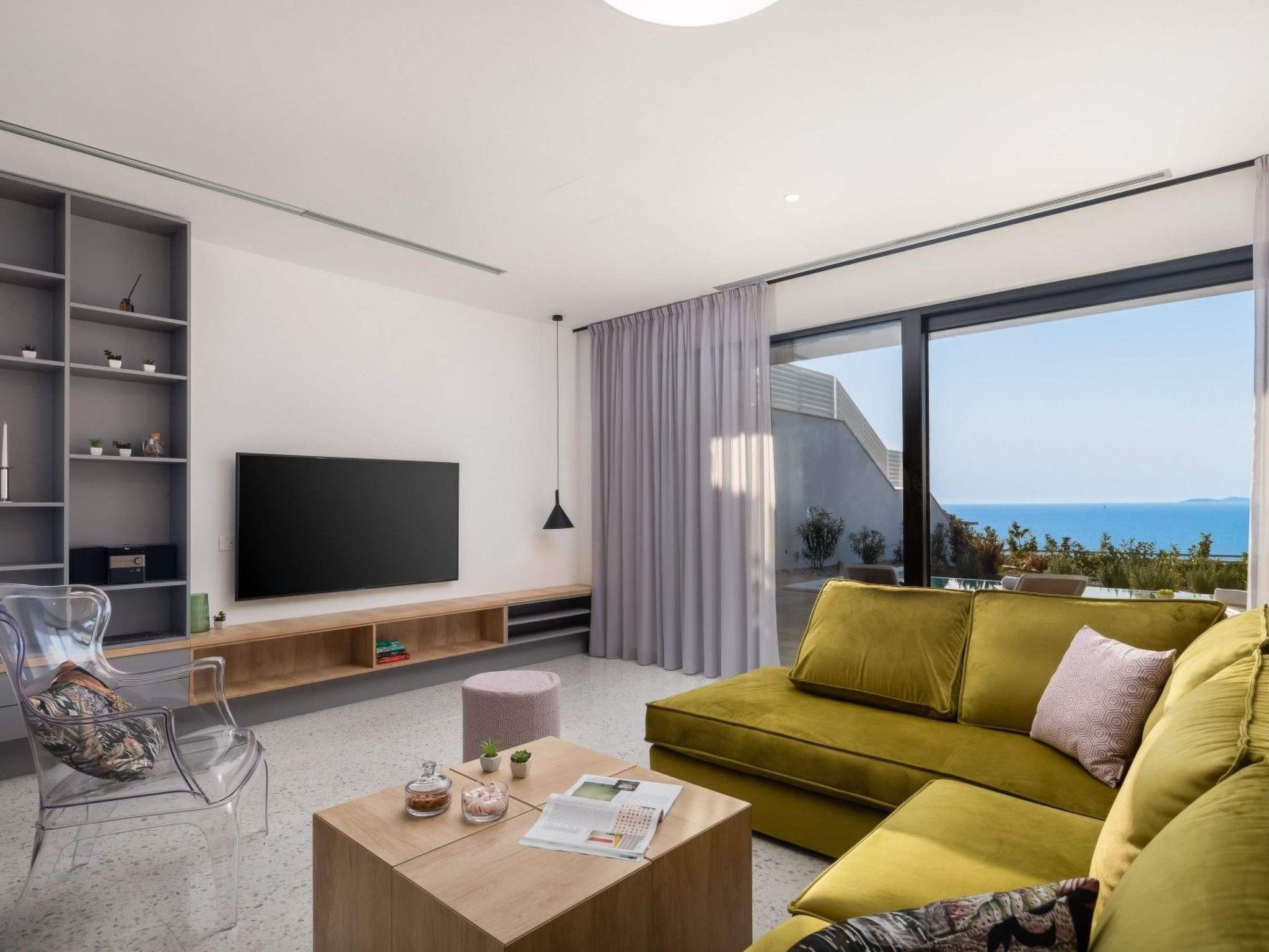 Luxusvilla Sole Dance mit atemberaubendem Ausblick-Drinnen