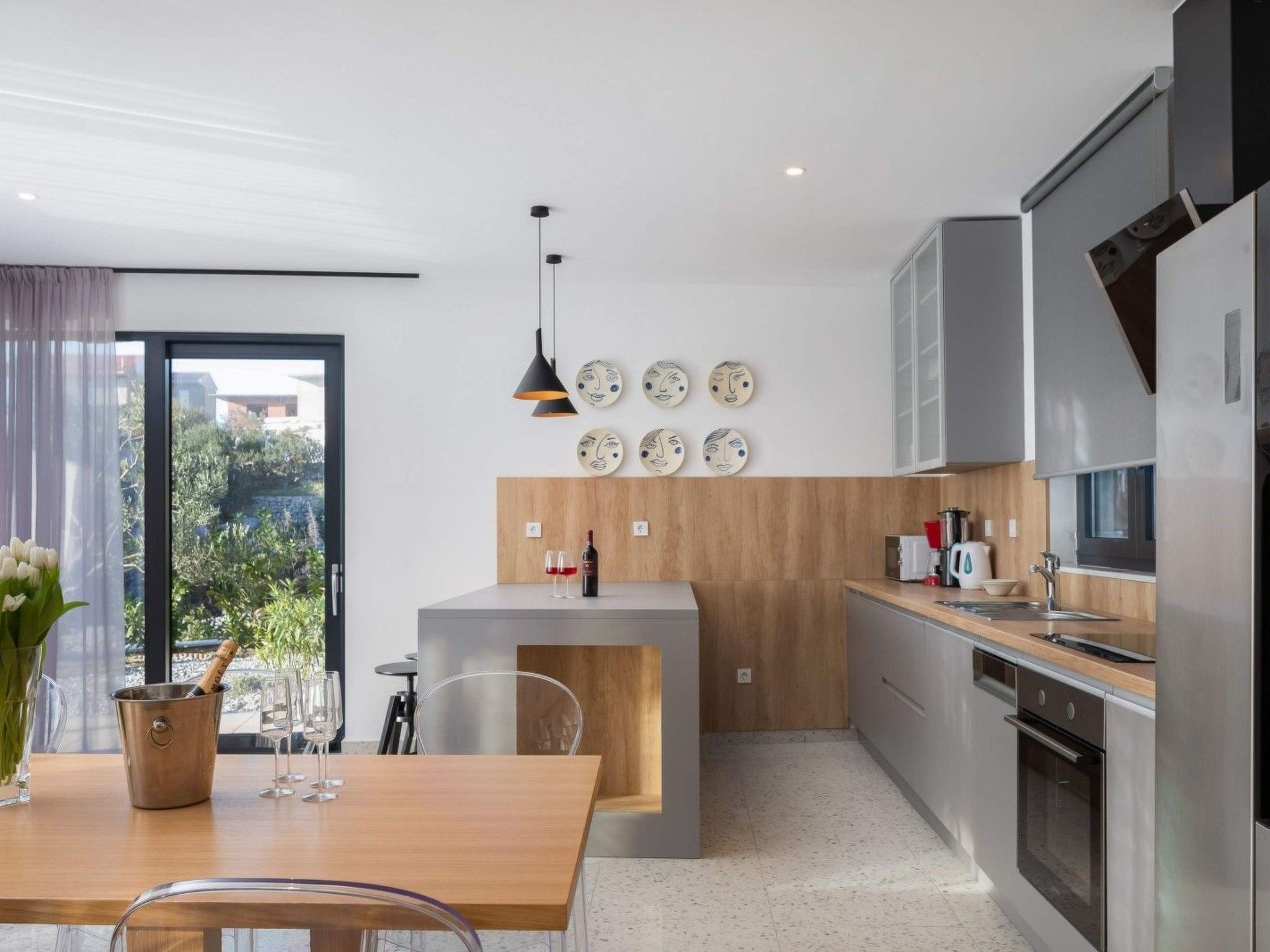 Luxusvilla Sole Dance mit atemberaubendem Ausblick-Drinnen