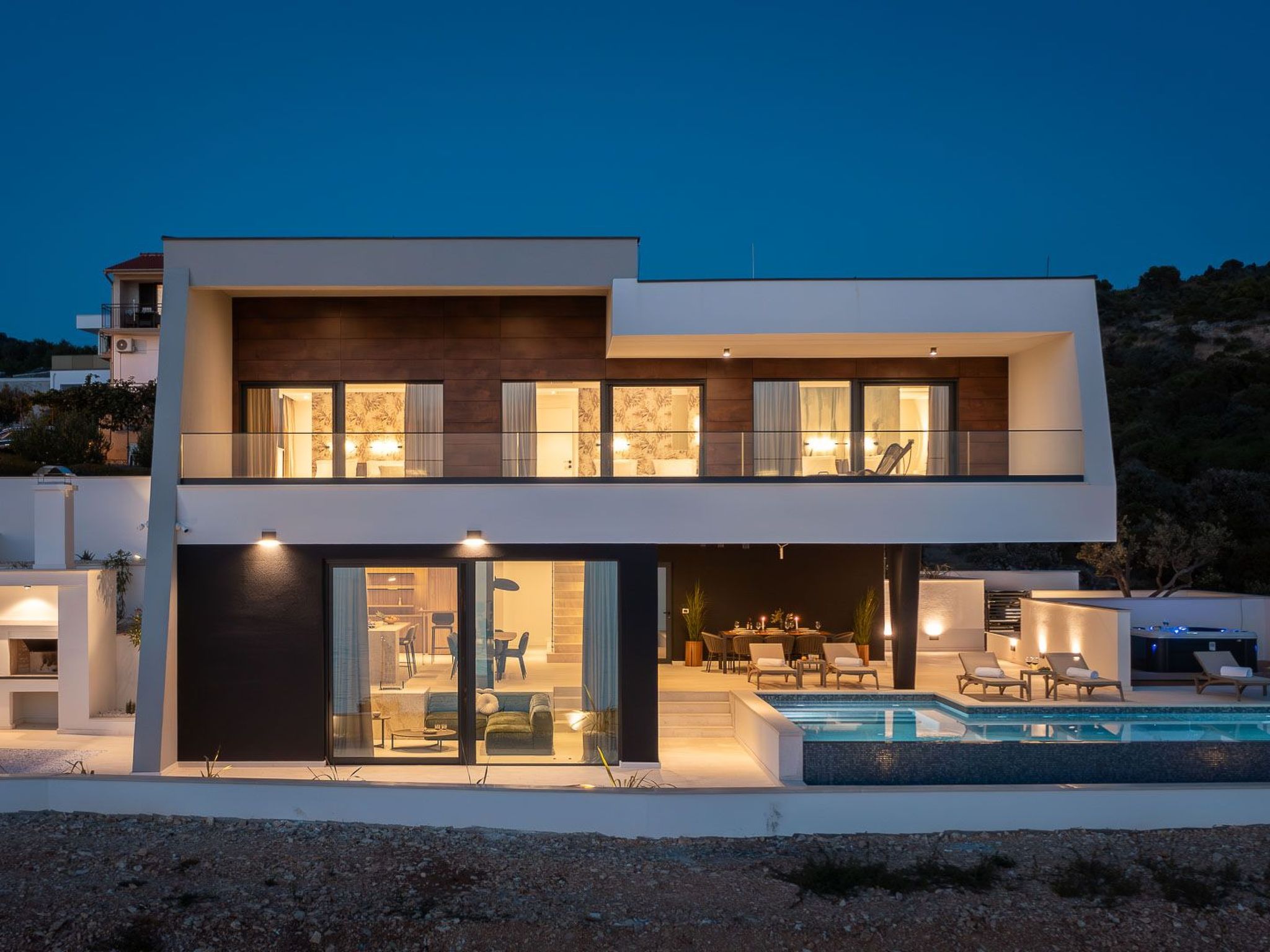 Vakantiehuis met privé zwembad in Primosten (Kroatië) voor 10 personen